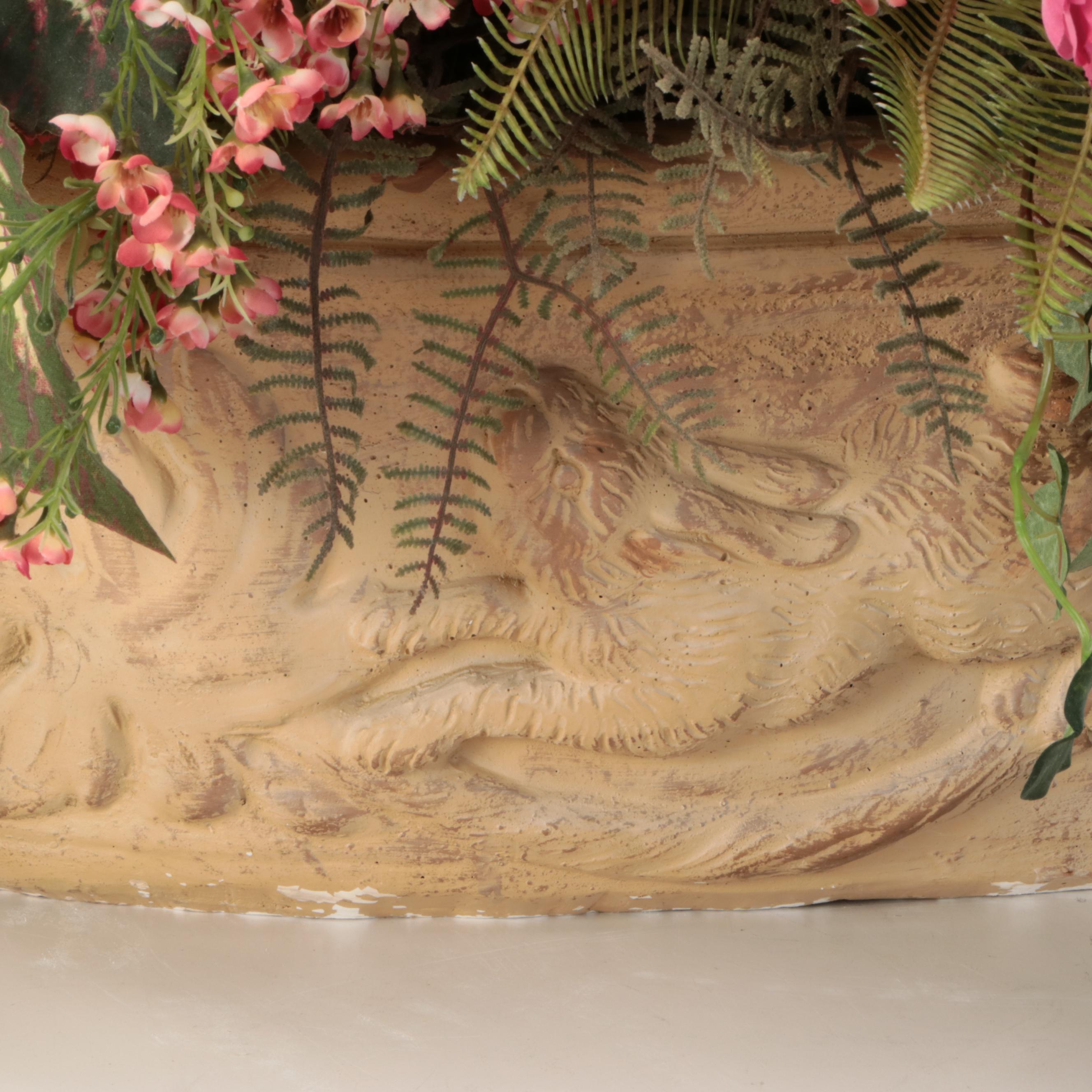 Yellow Roses, Lavender, and More Artificial Flowers with Glass and Ceramic Vases