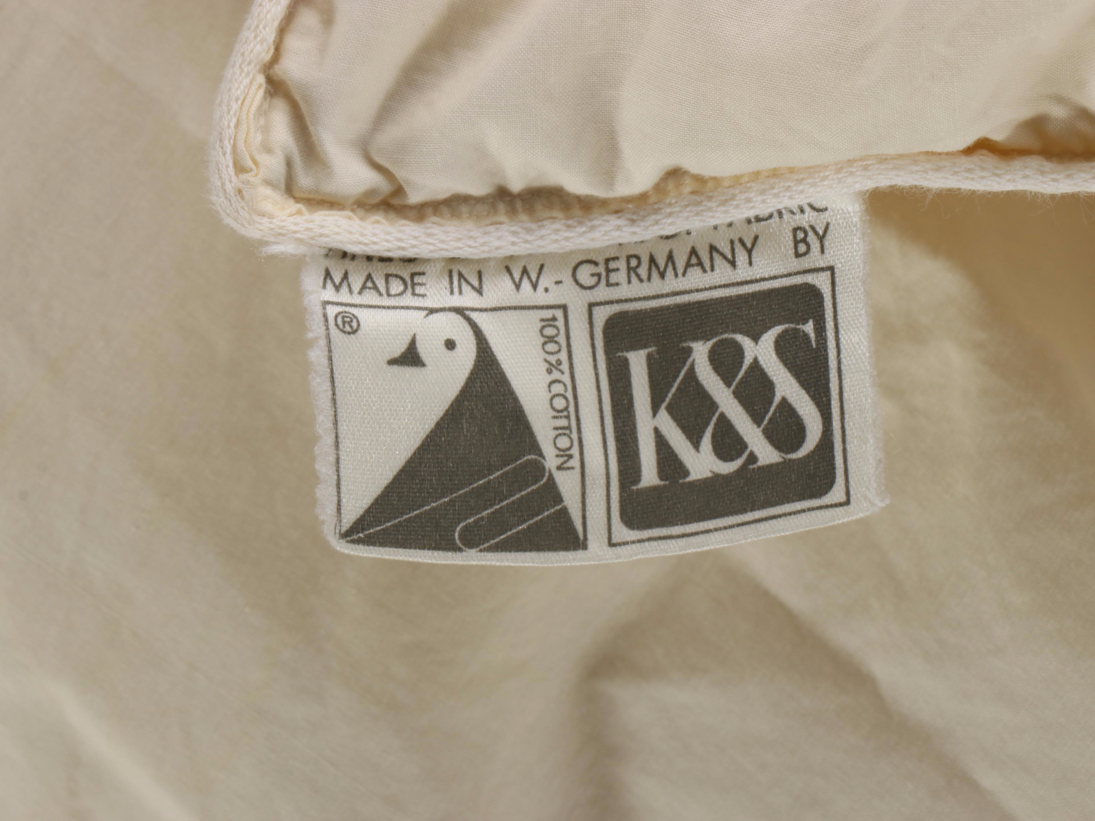 K&S for L.L. Bean Down Stuffed Duvet with Storage Bag