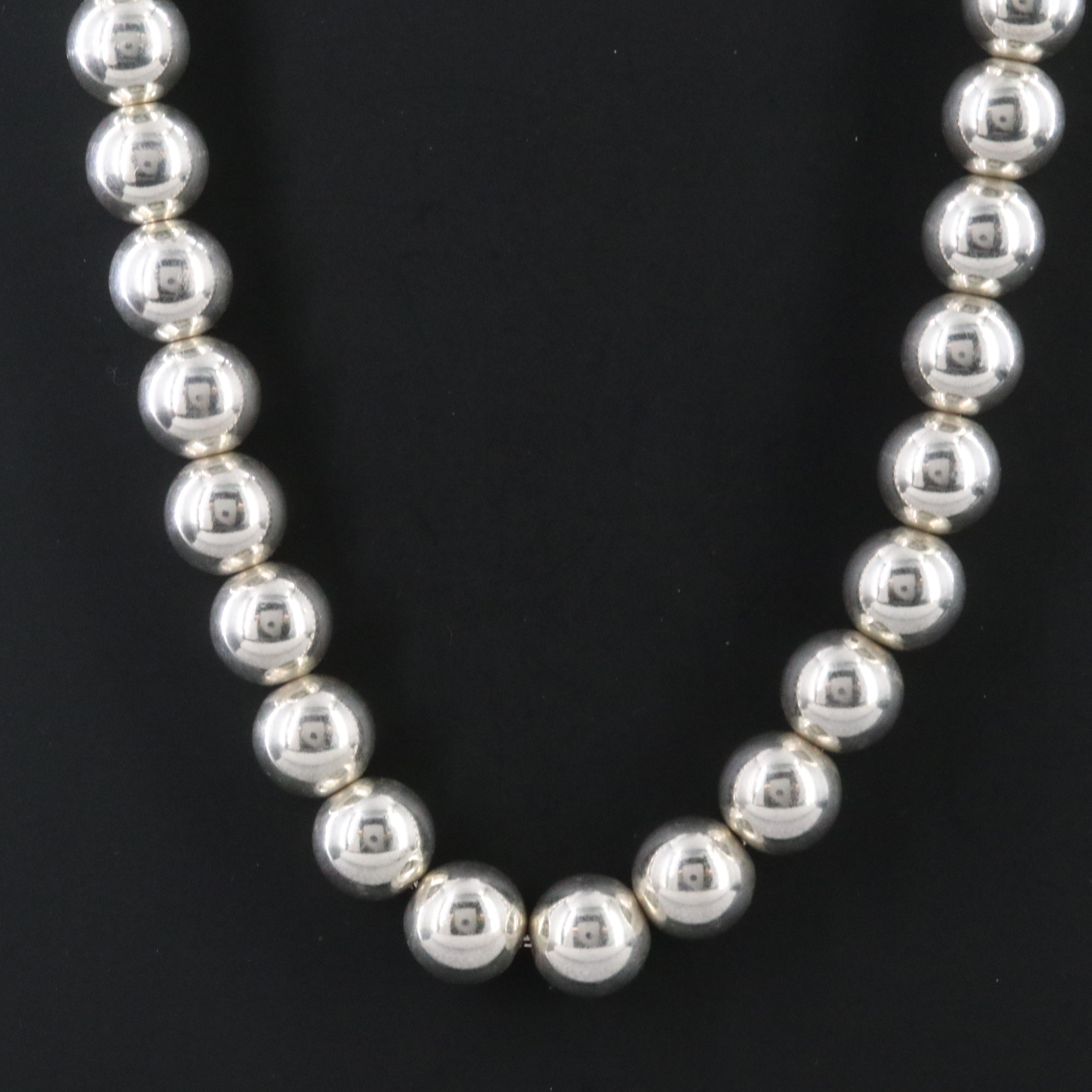 Tiffany & Co. HardWear Sterling Ball Bead Necklace