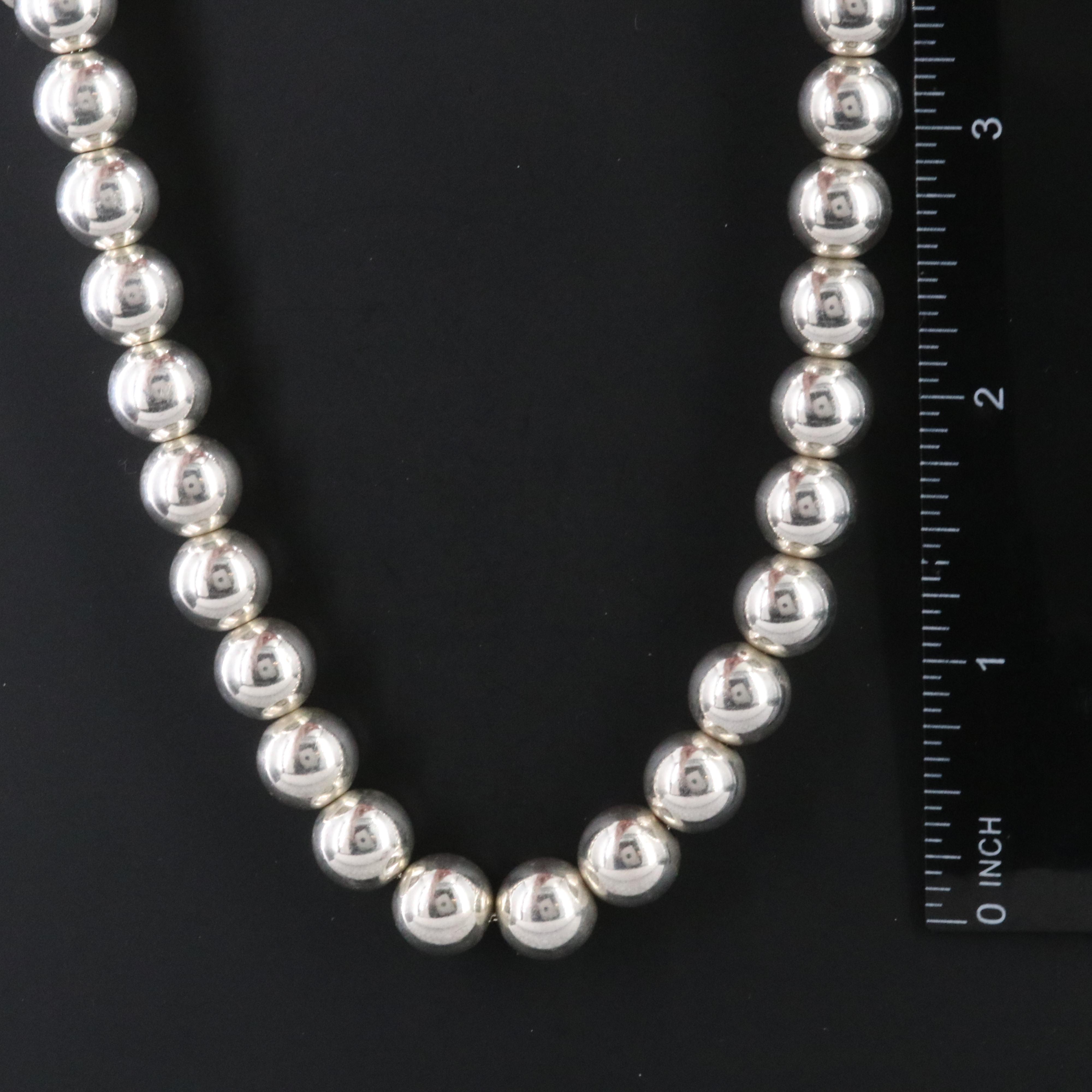 Tiffany & Co. HardWear Sterling Ball Bead Necklace