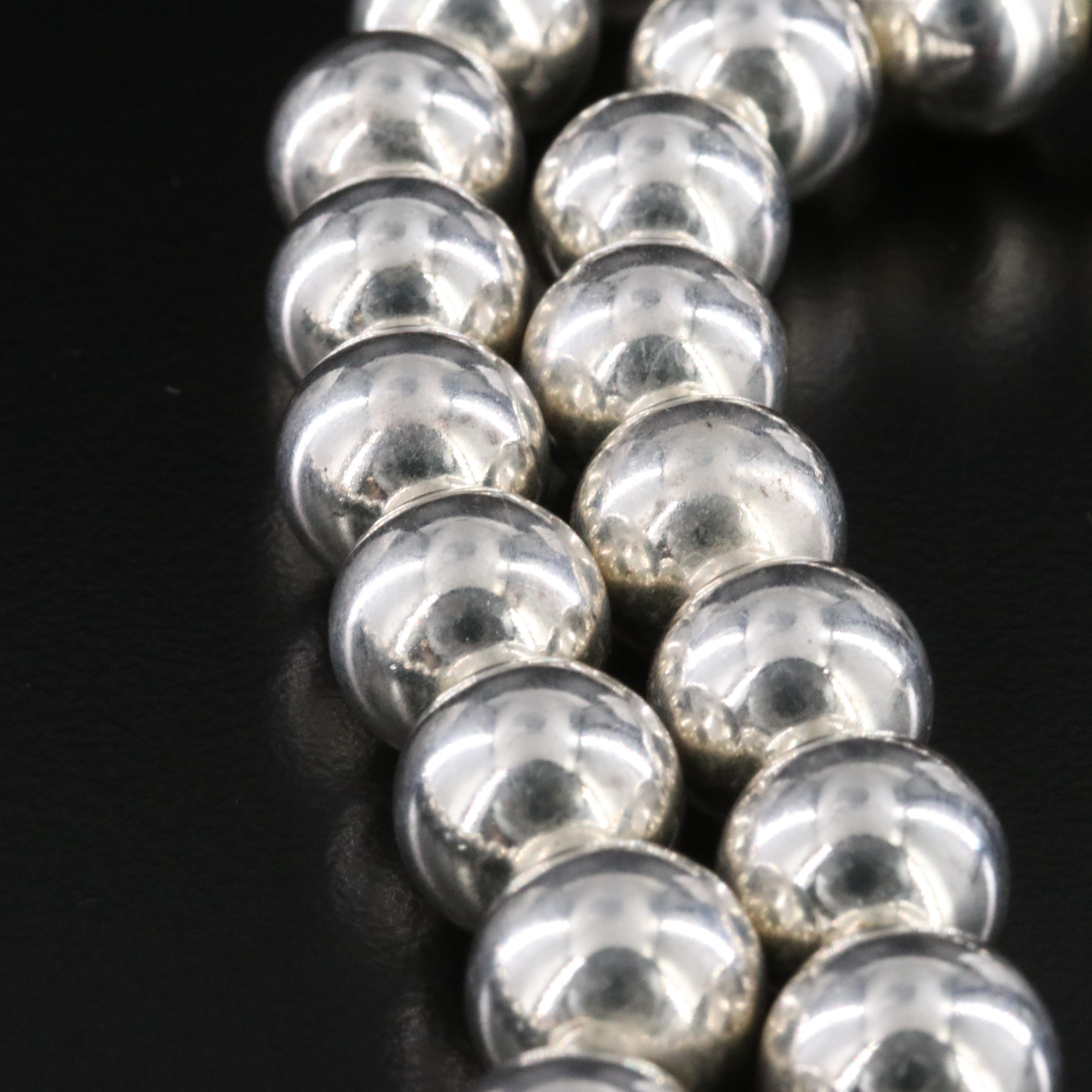 Tiffany & Co. HardWear Sterling Ball Bead Necklace