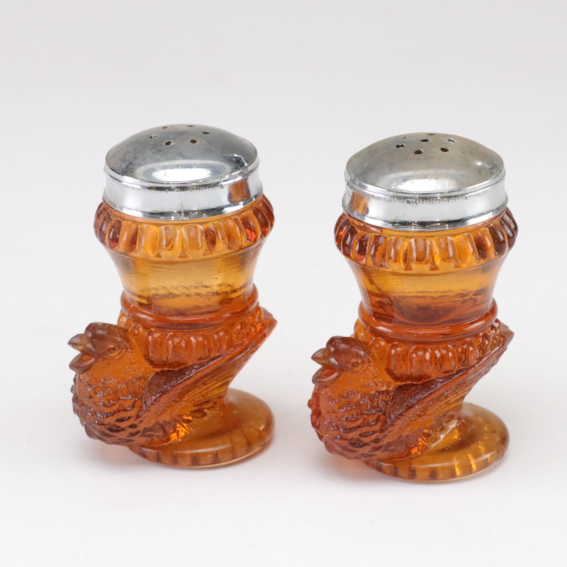 Pressed Glass Items with Degenhart Salt and Pepper Shakers and More