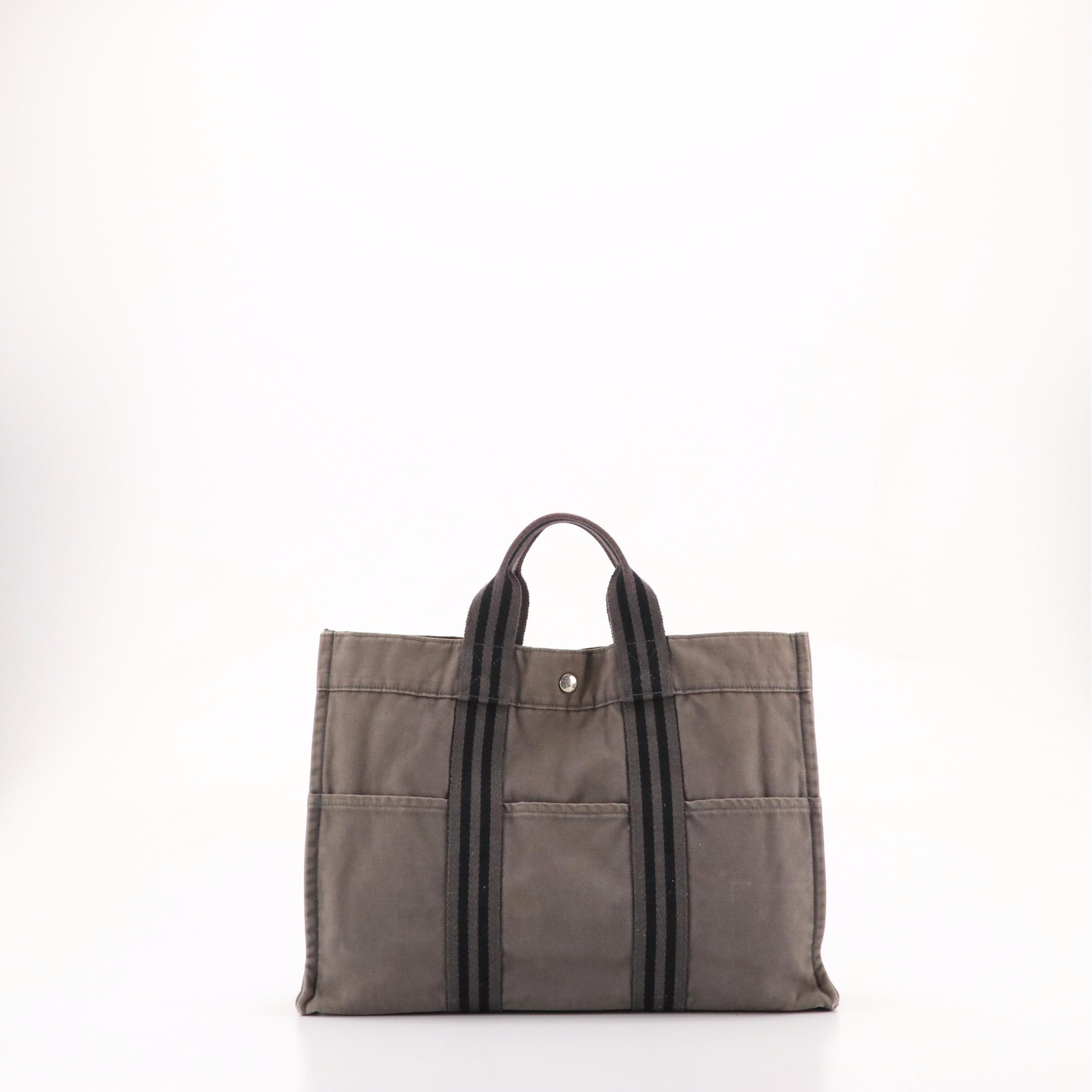 Hermès Cotton Canvas Fourre Tout MM