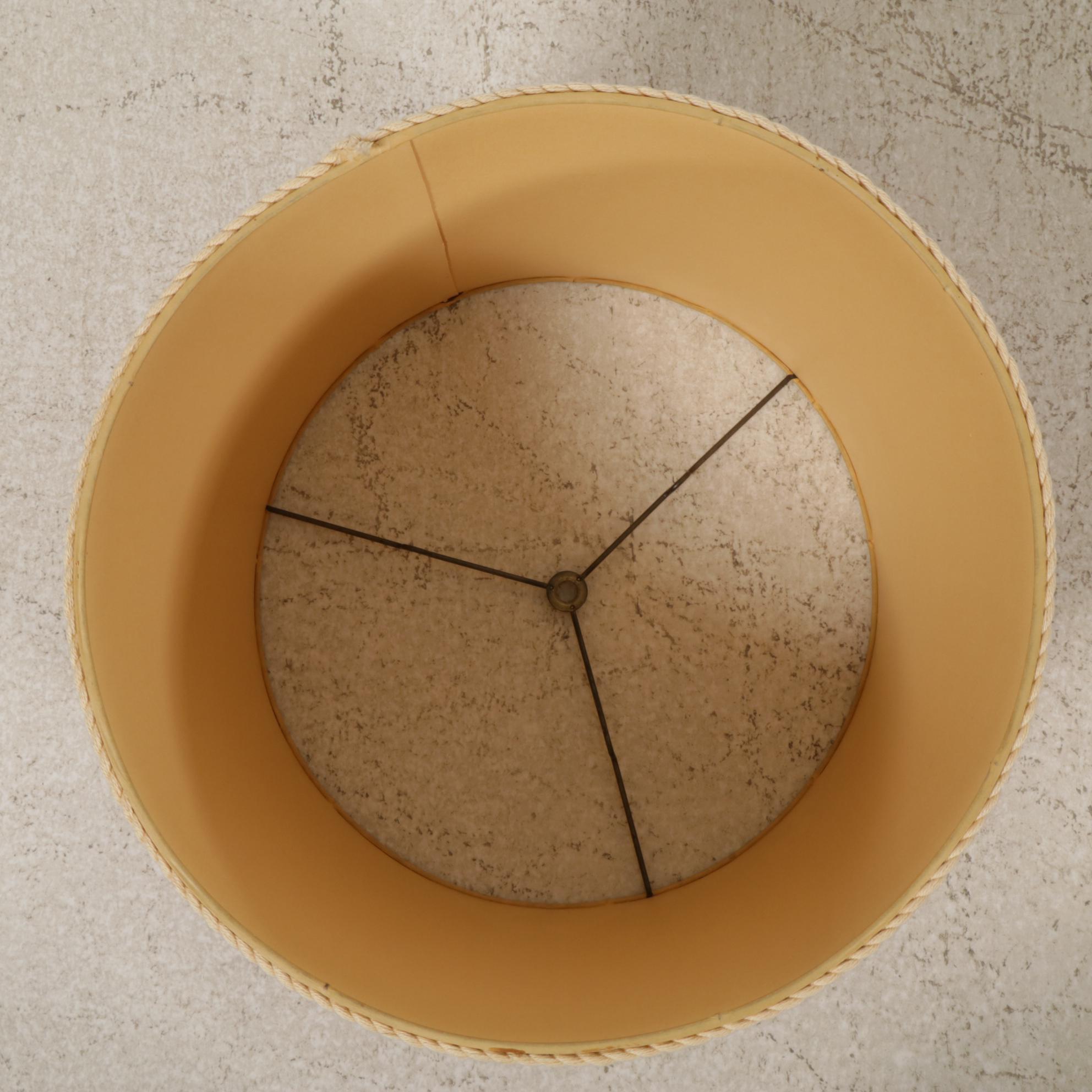 Wood "Bundle of Canes"  Floor and Table Lamps, Mid-20th Century