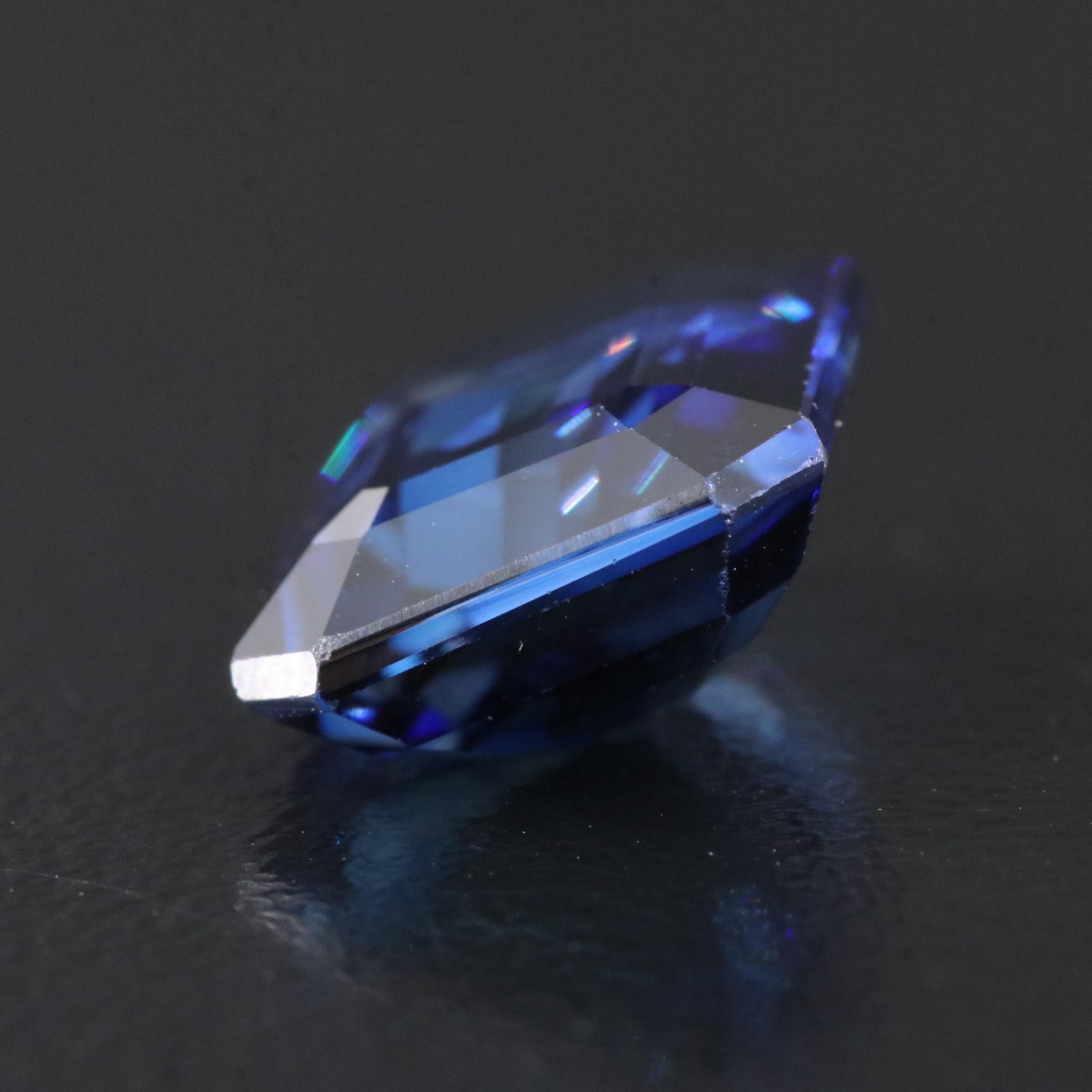 Loose 8.62 CT Lab Grown Sapphire