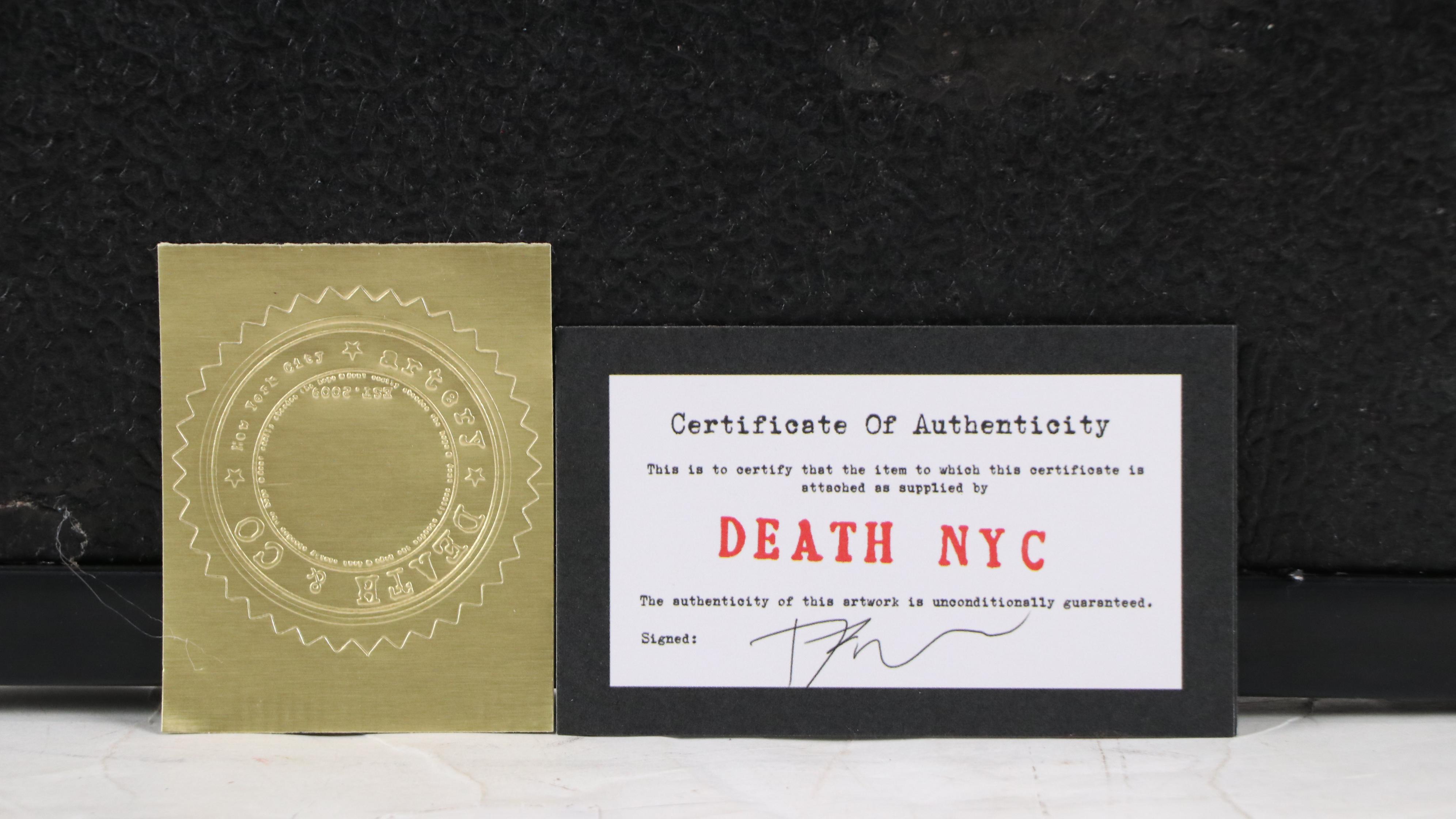 Death NYC Pop Art Graphic Print Featuring Hermès x Harley Quinn, 2022