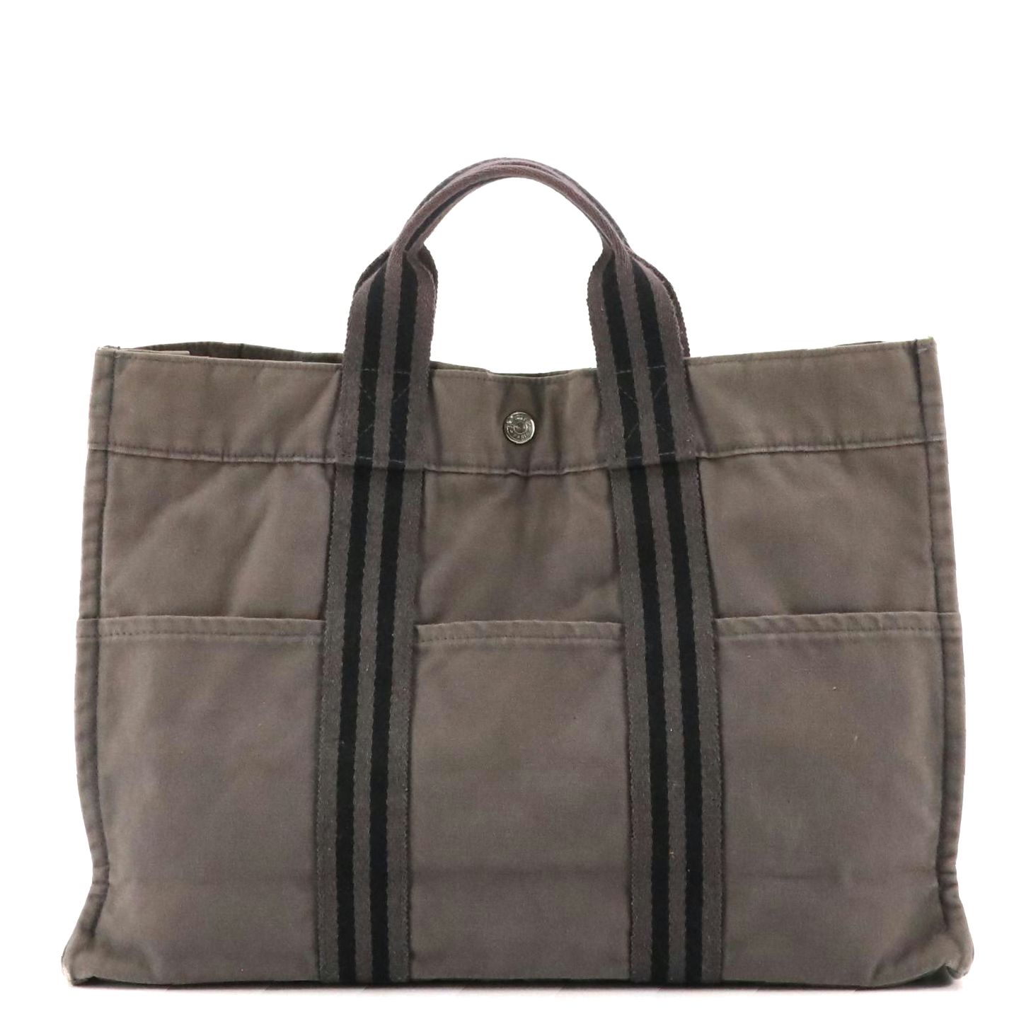 Hermès Cotton Canvas Fourre Tout MM