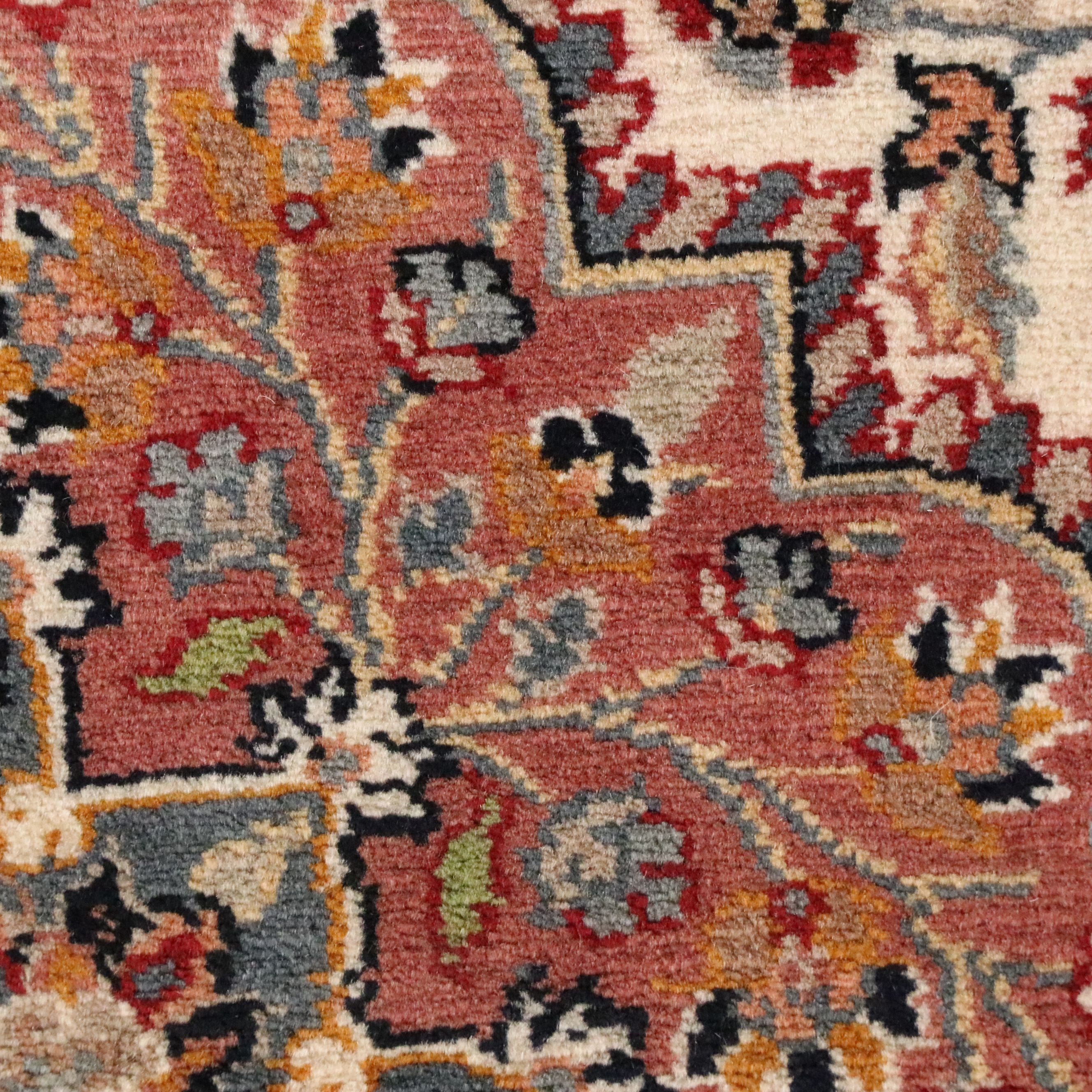 3' x 5'2 Hand-Knotted Persian Tabriz Area Rug