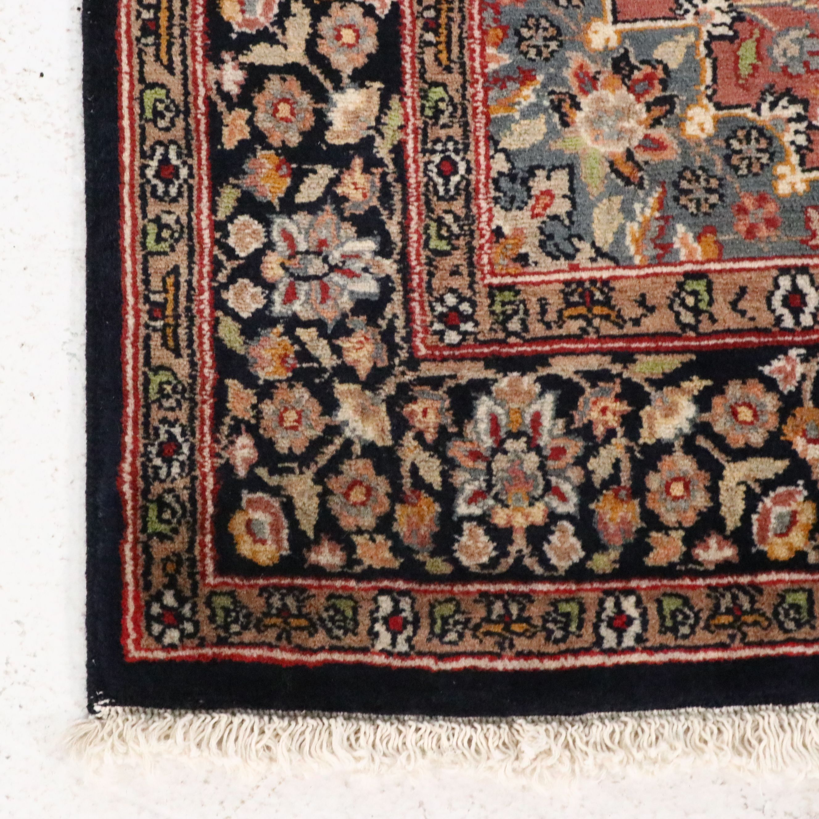 3' x 5'2 Hand-Knotted Persian Tabriz Area Rug