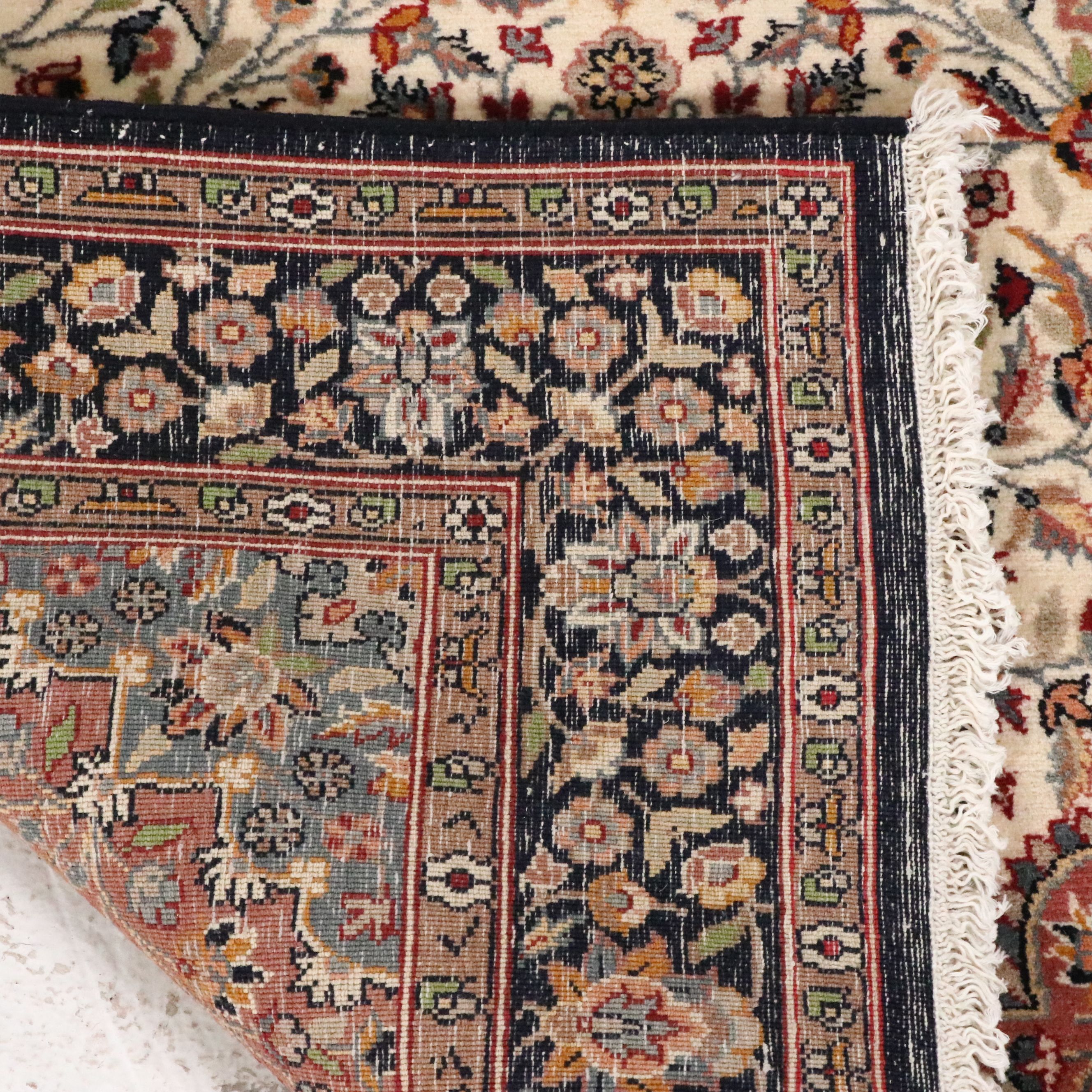 3' x 5'2 Hand-Knotted Persian Tabriz Area Rug