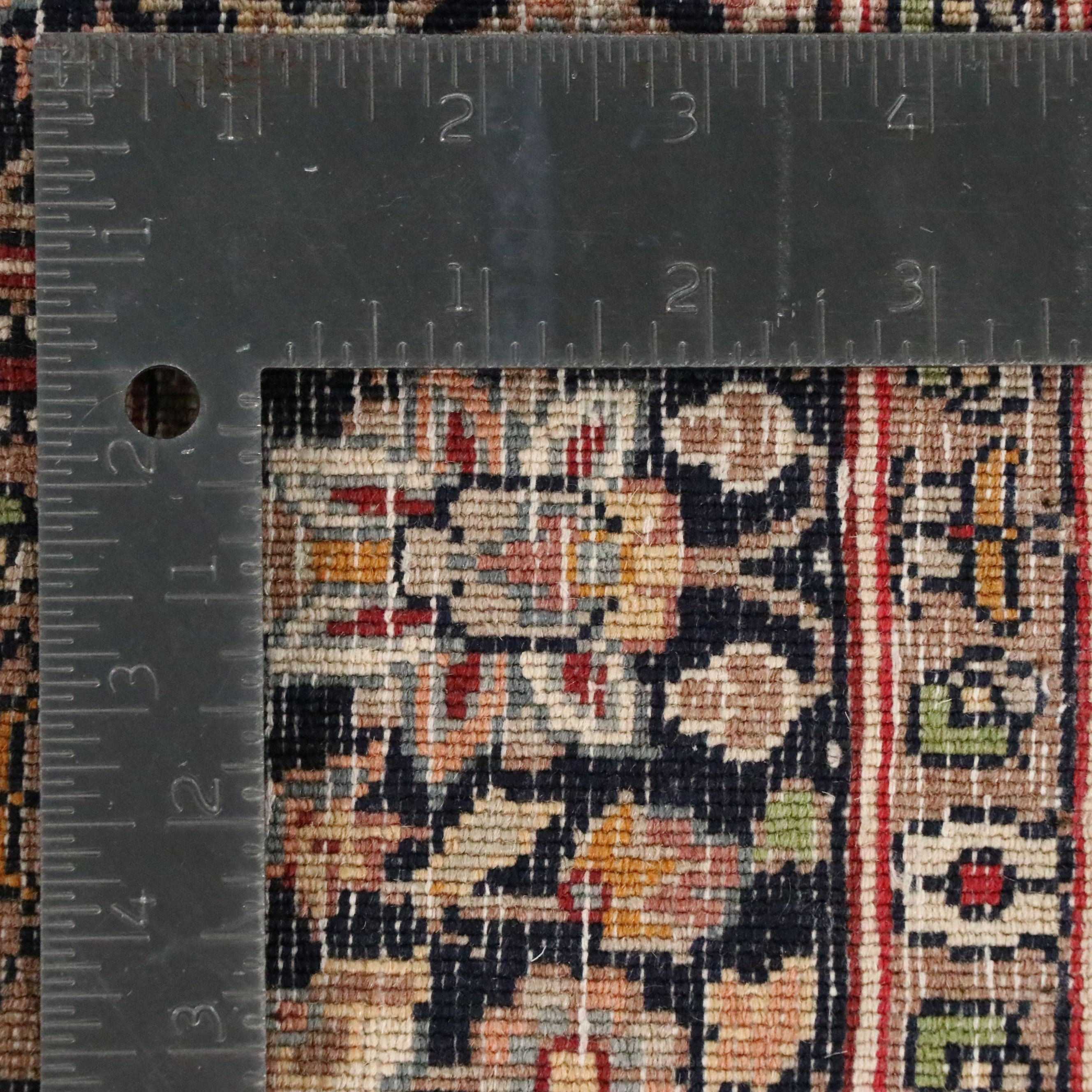 3' x 5'2 Hand-Knotted Persian Tabriz Area Rug