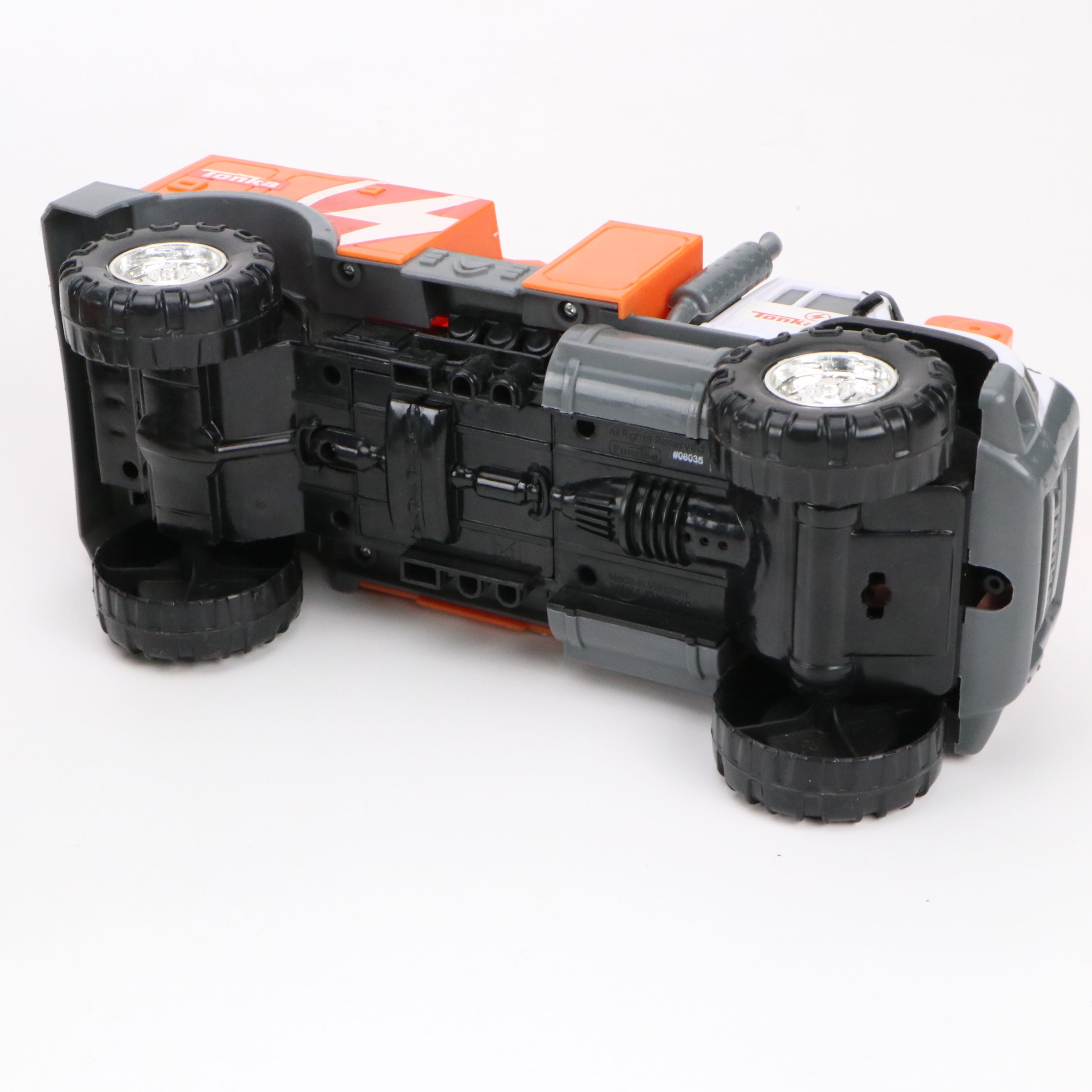 Tonka and Other Plastic Toy Construction Vehicles
