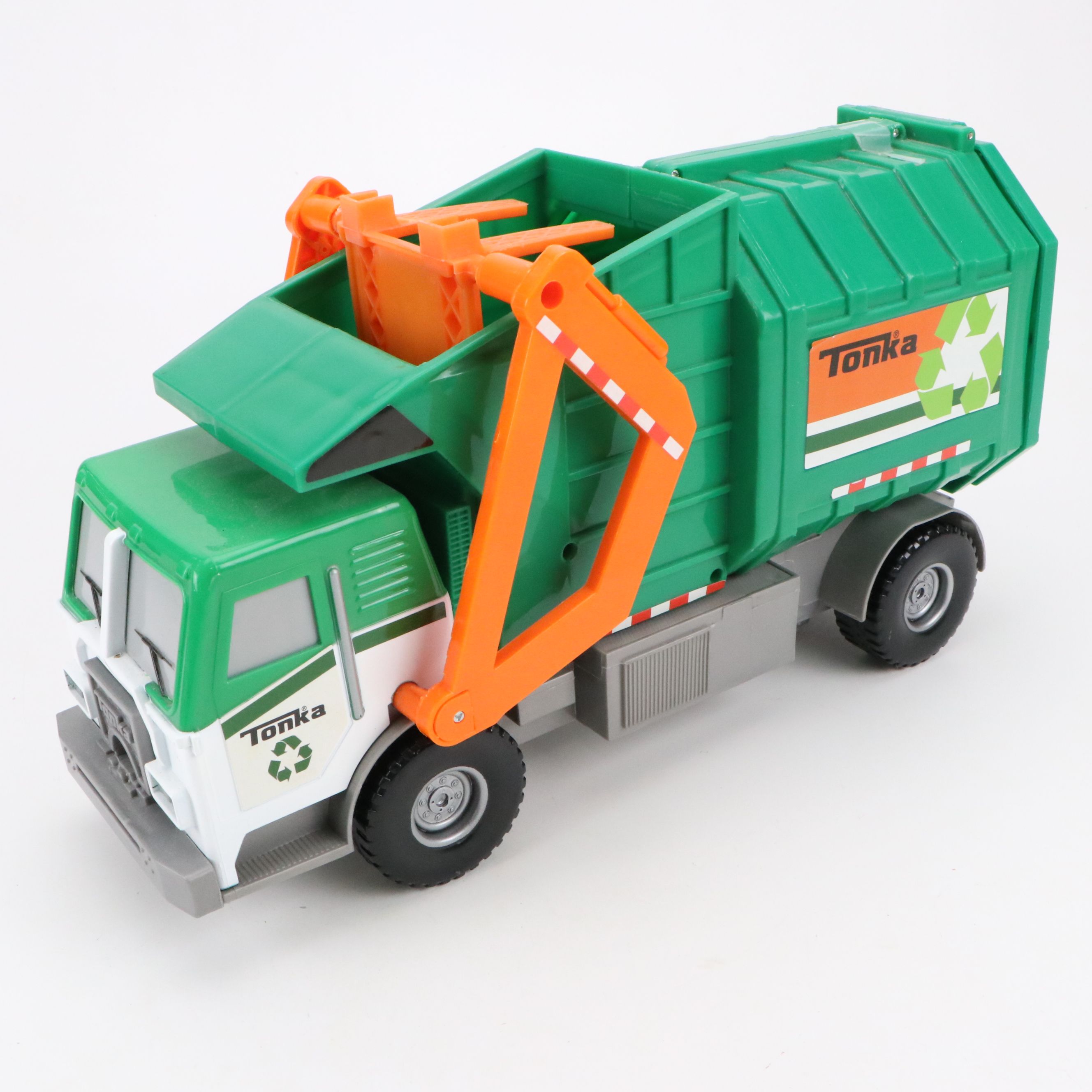 Tonka and Other Plastic Toy Construction Vehicles