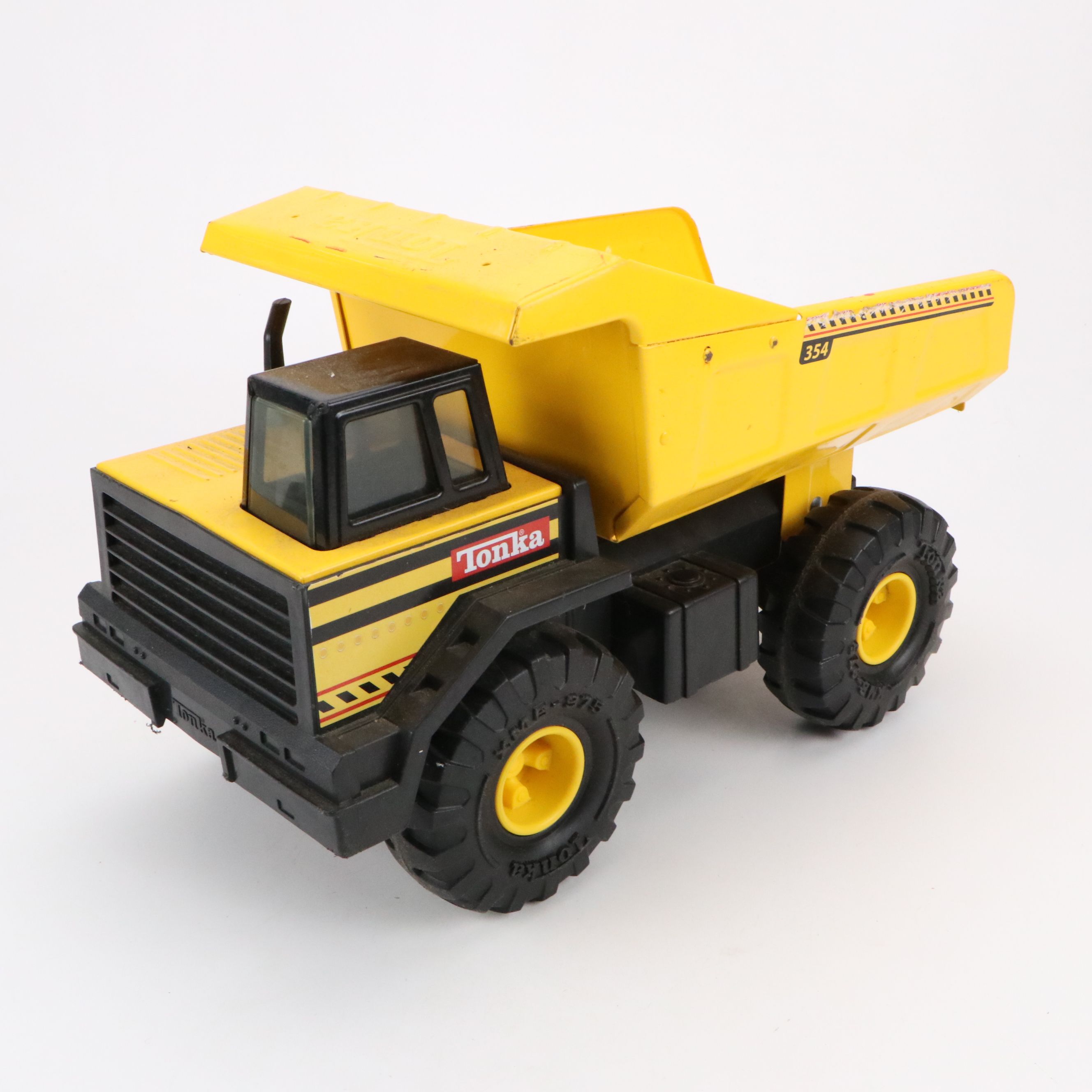 Tonka and Other Plastic Toy Construction Vehicles