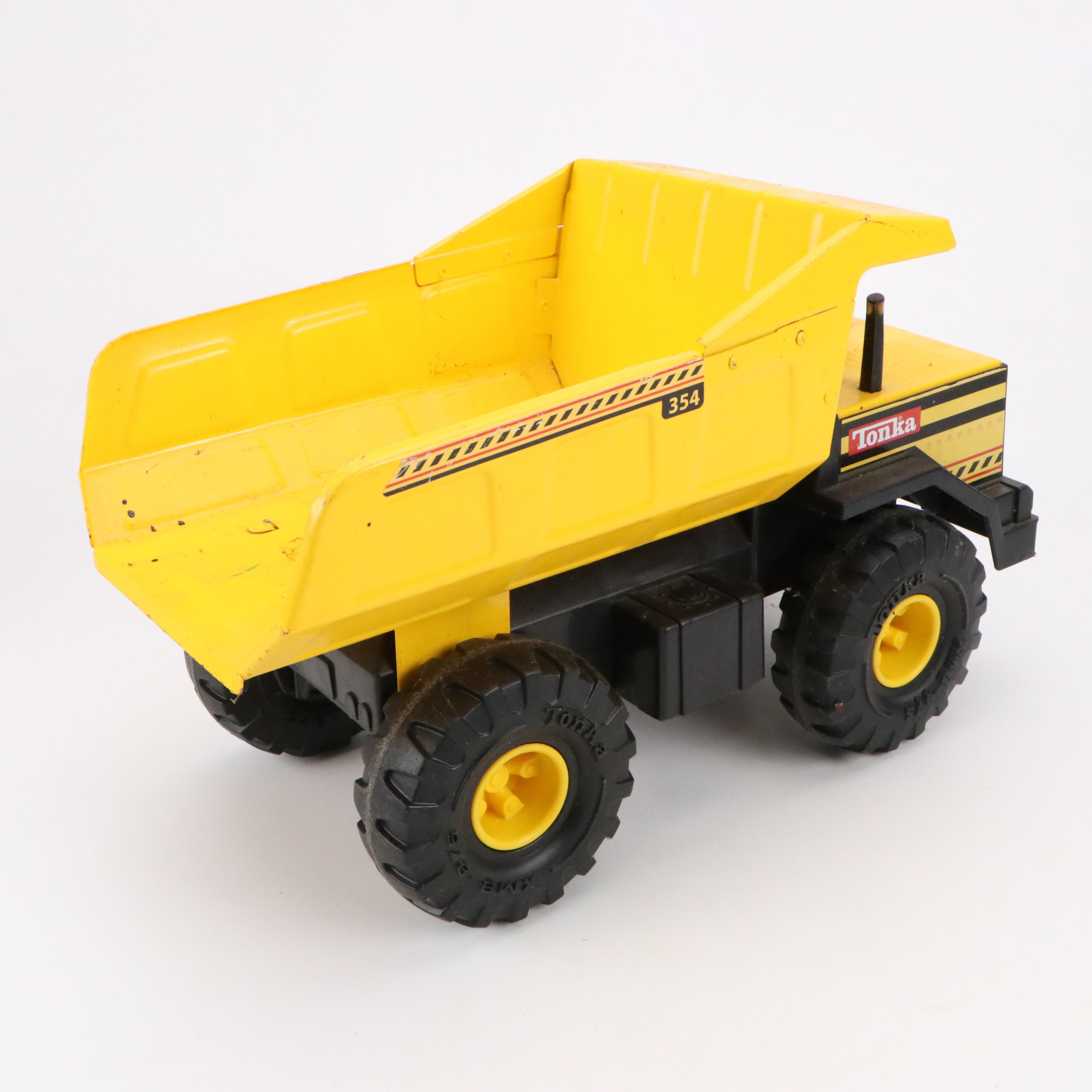 Tonka and Other Plastic Toy Construction Vehicles
