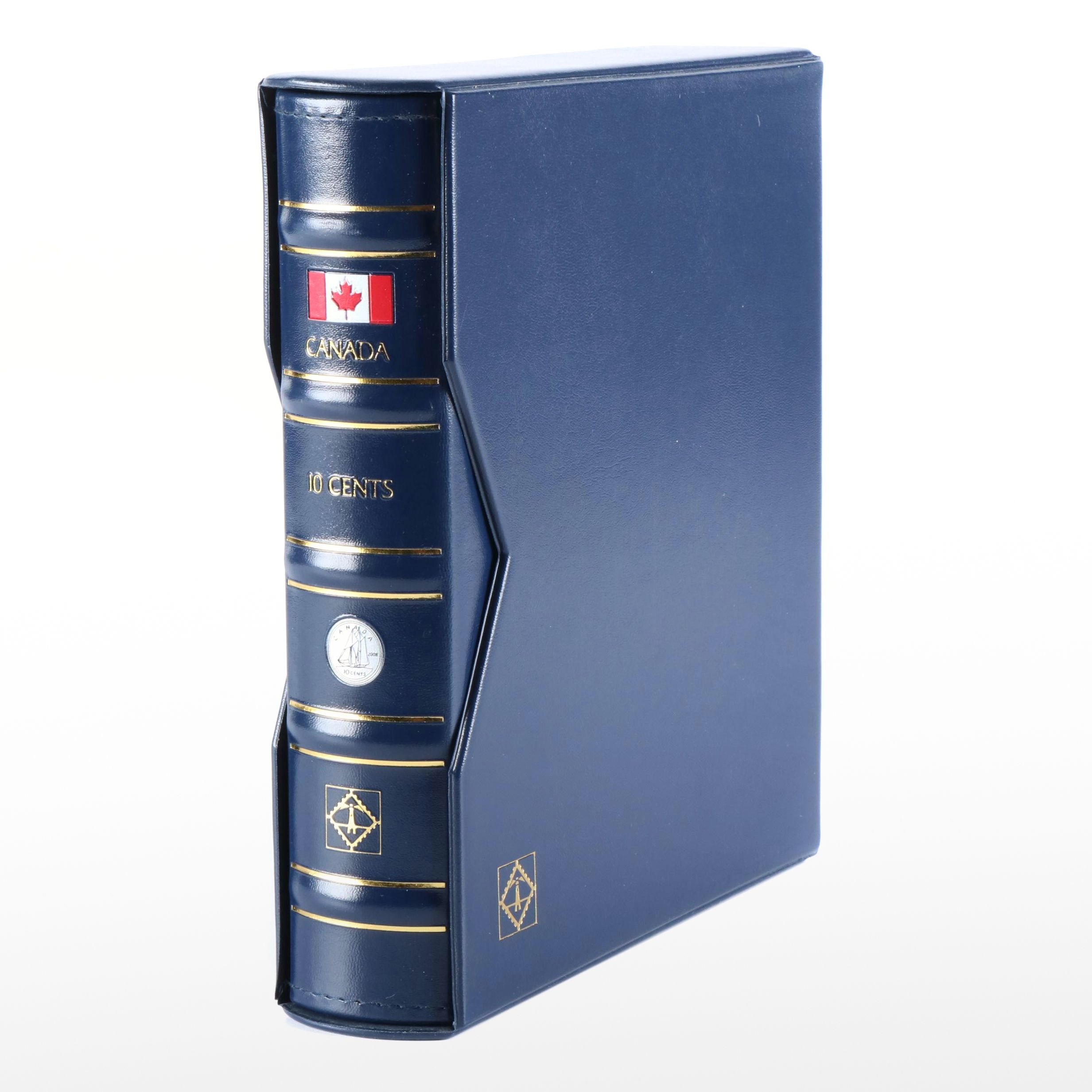 Partial Canada Ten Cents Collection with 166 Coins from 1858-2015