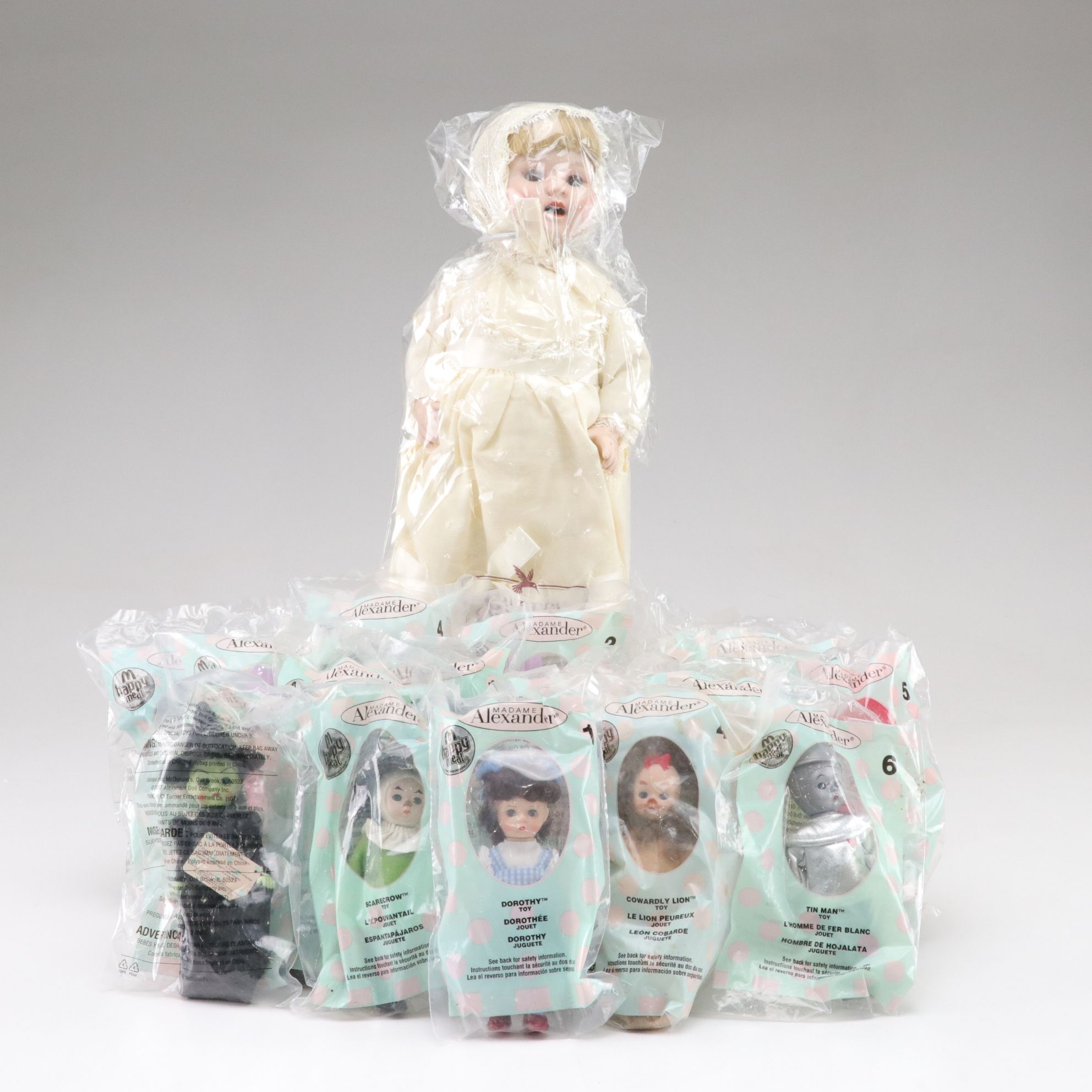 Madame Alexander Wizard of Oz McDonald's Happy Meal Doll Collection & More