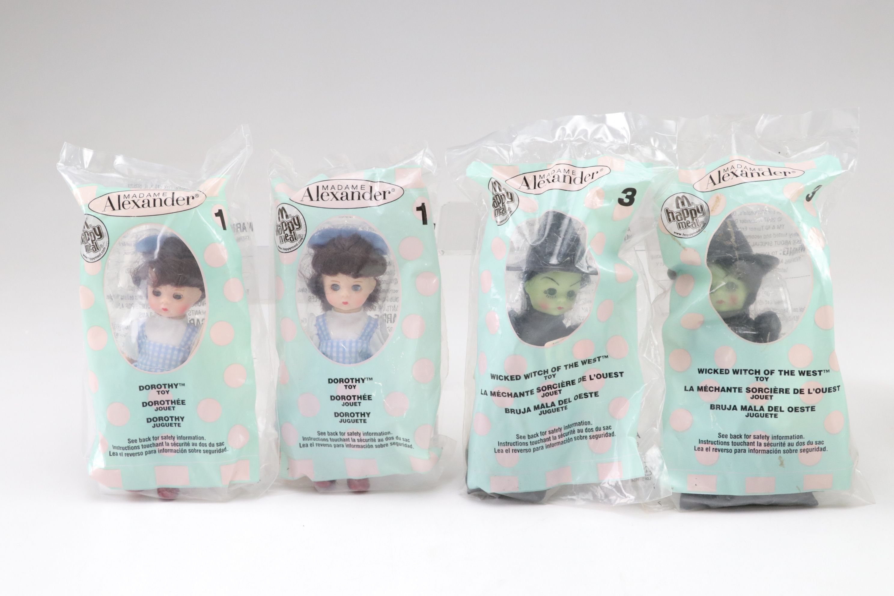Madame Alexander Wizard of Oz McDonald's Happy Meal Doll Collection & More