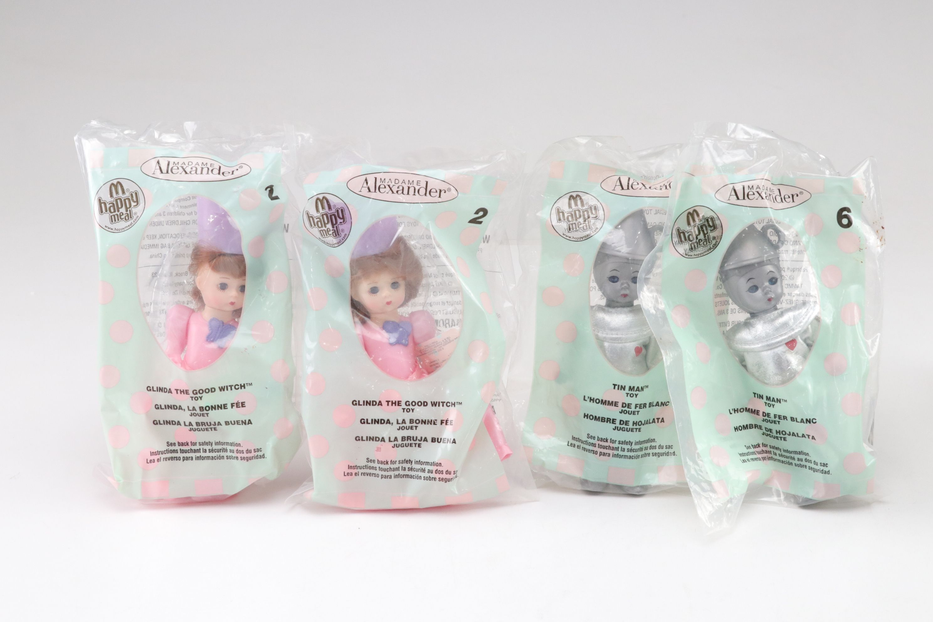 Madame Alexander Wizard of Oz McDonald's Happy Meal Doll Collection & More