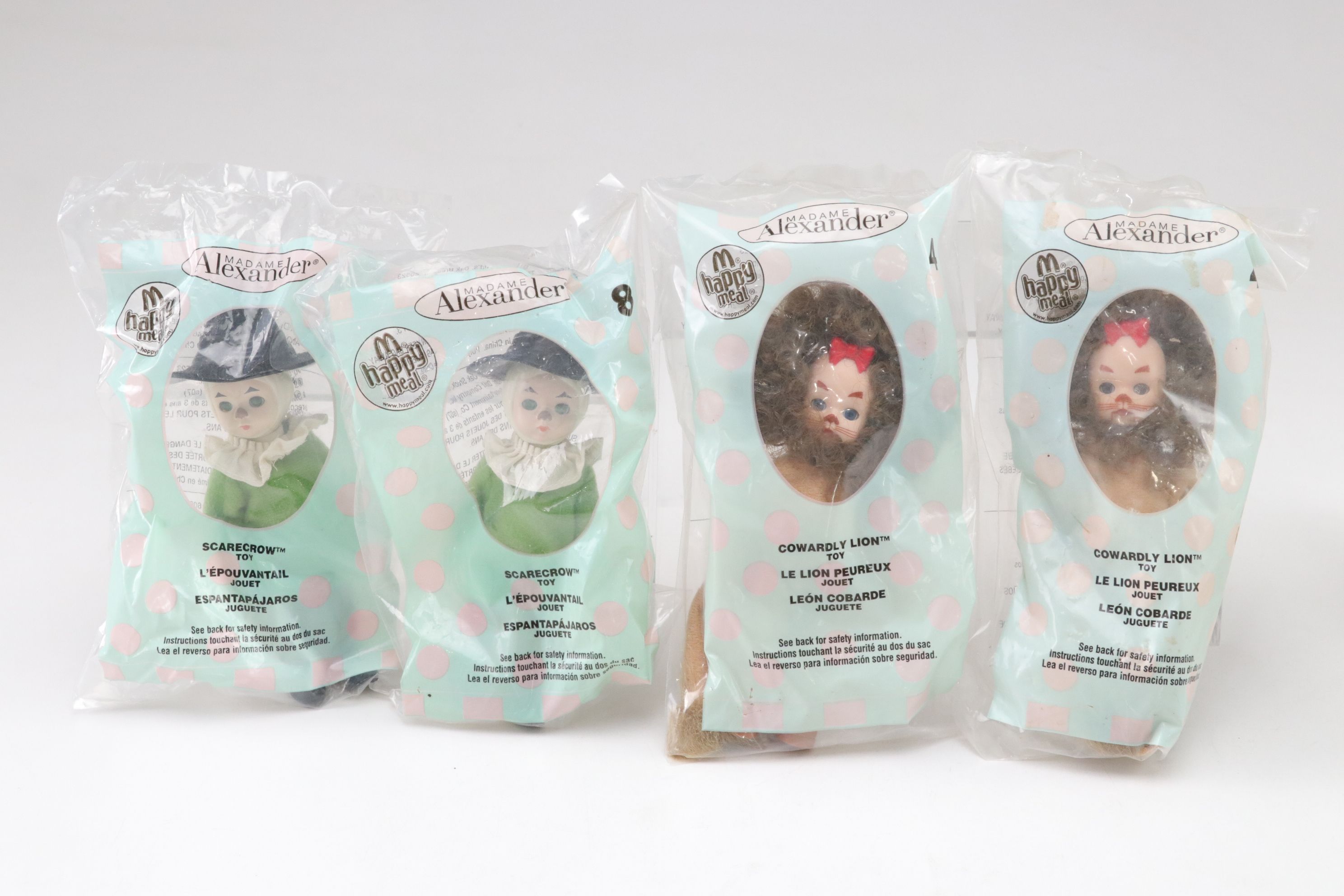 Madame Alexander Wizard of Oz McDonald's Happy Meal Doll Collection & More