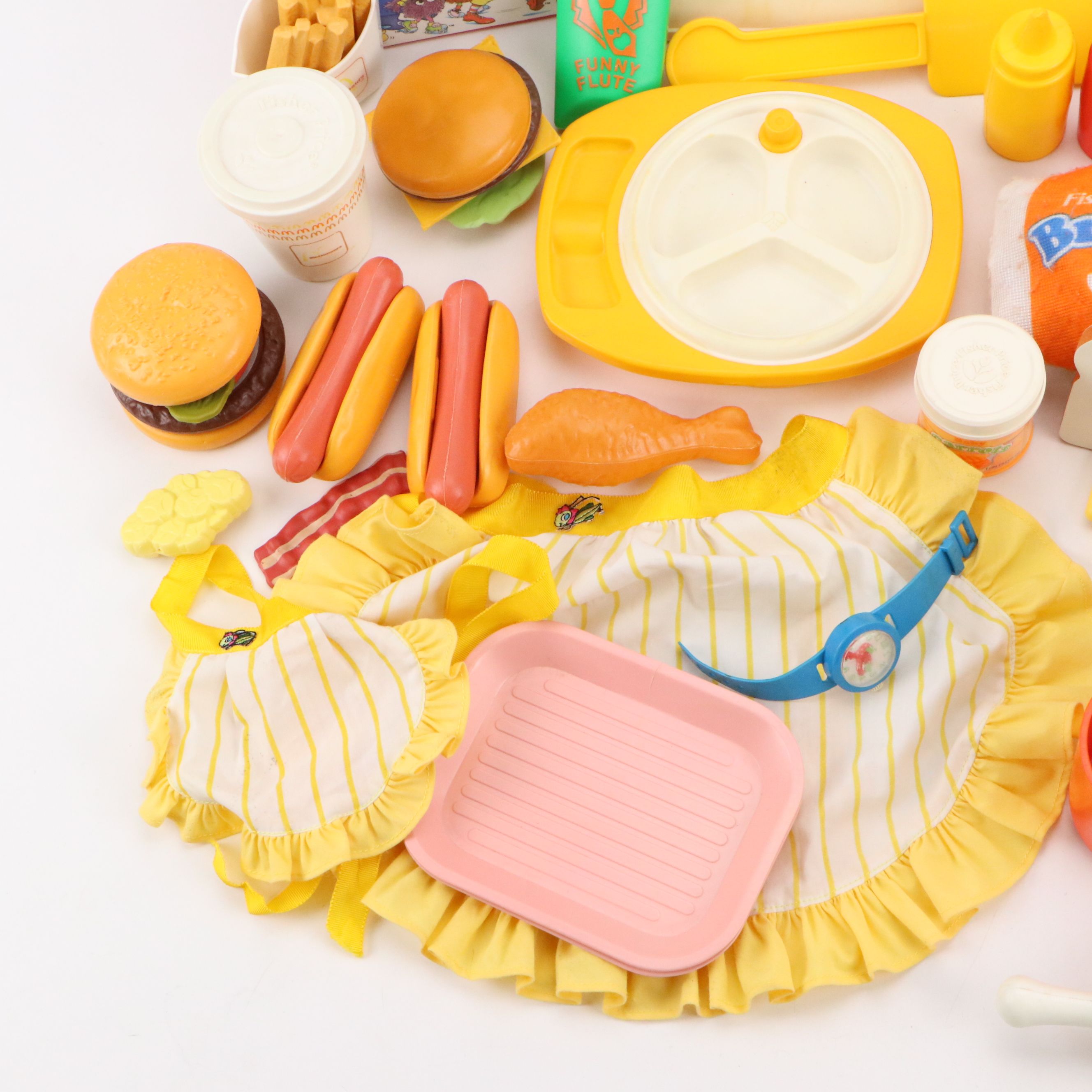 Fisher Price Play Foods, Cooktop, and More Pretend Play Toys