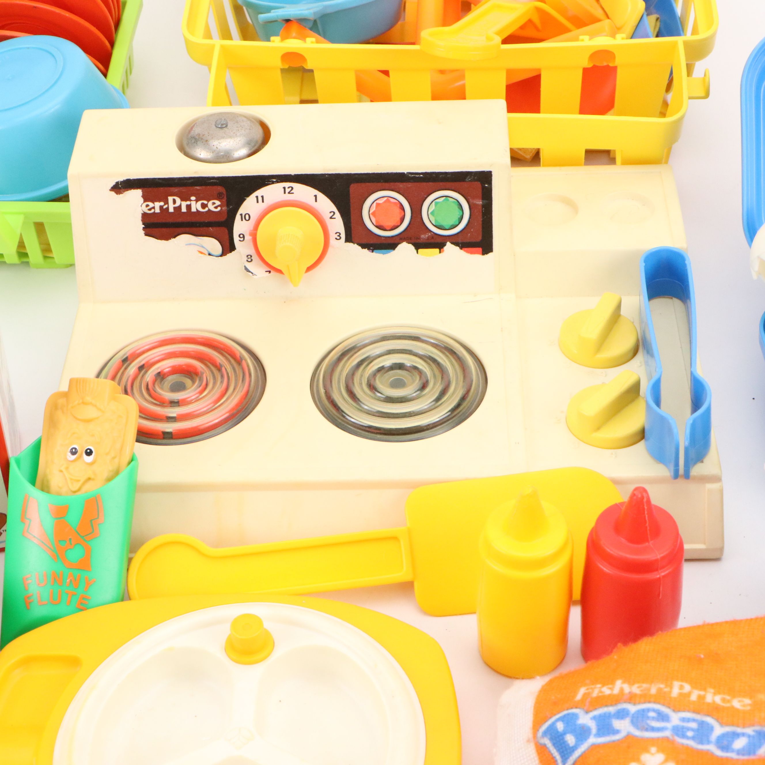 Fisher Price Play Foods, Cooktop, and More Pretend Play Toys