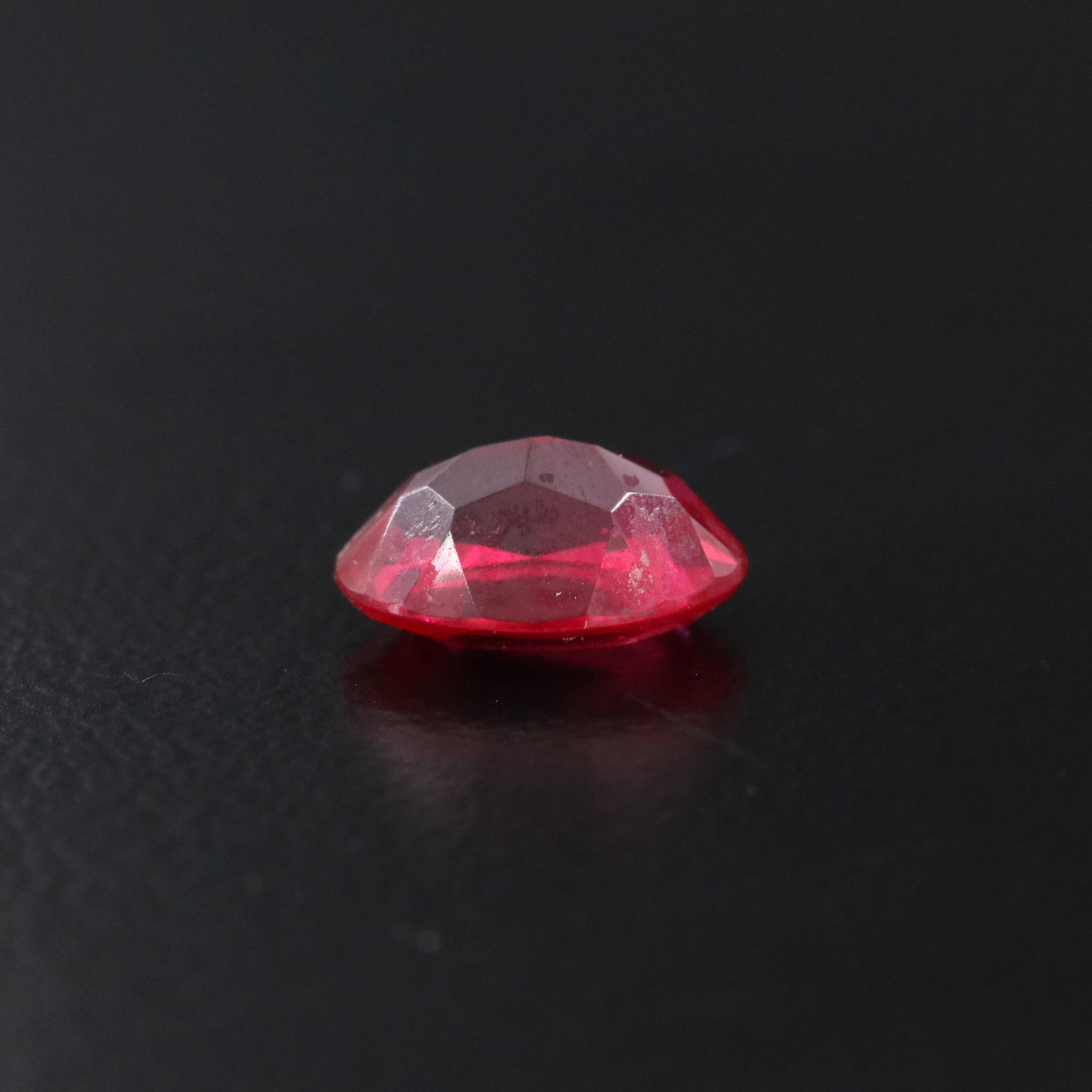 Loose 1.73 CT Lab Grown Ruby