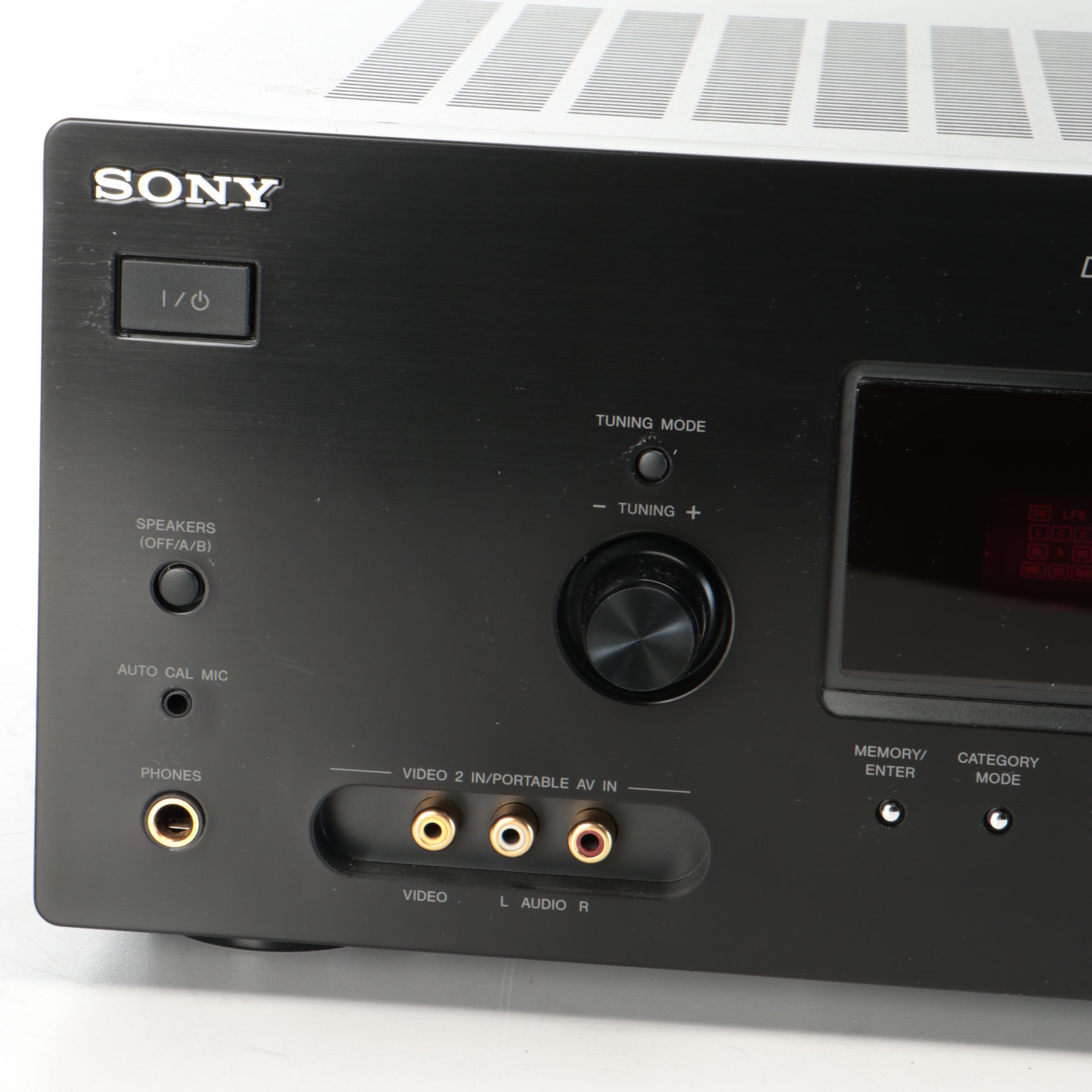 Bose Acoustimas Speakers and Sony Digital Audio/Video Control Center