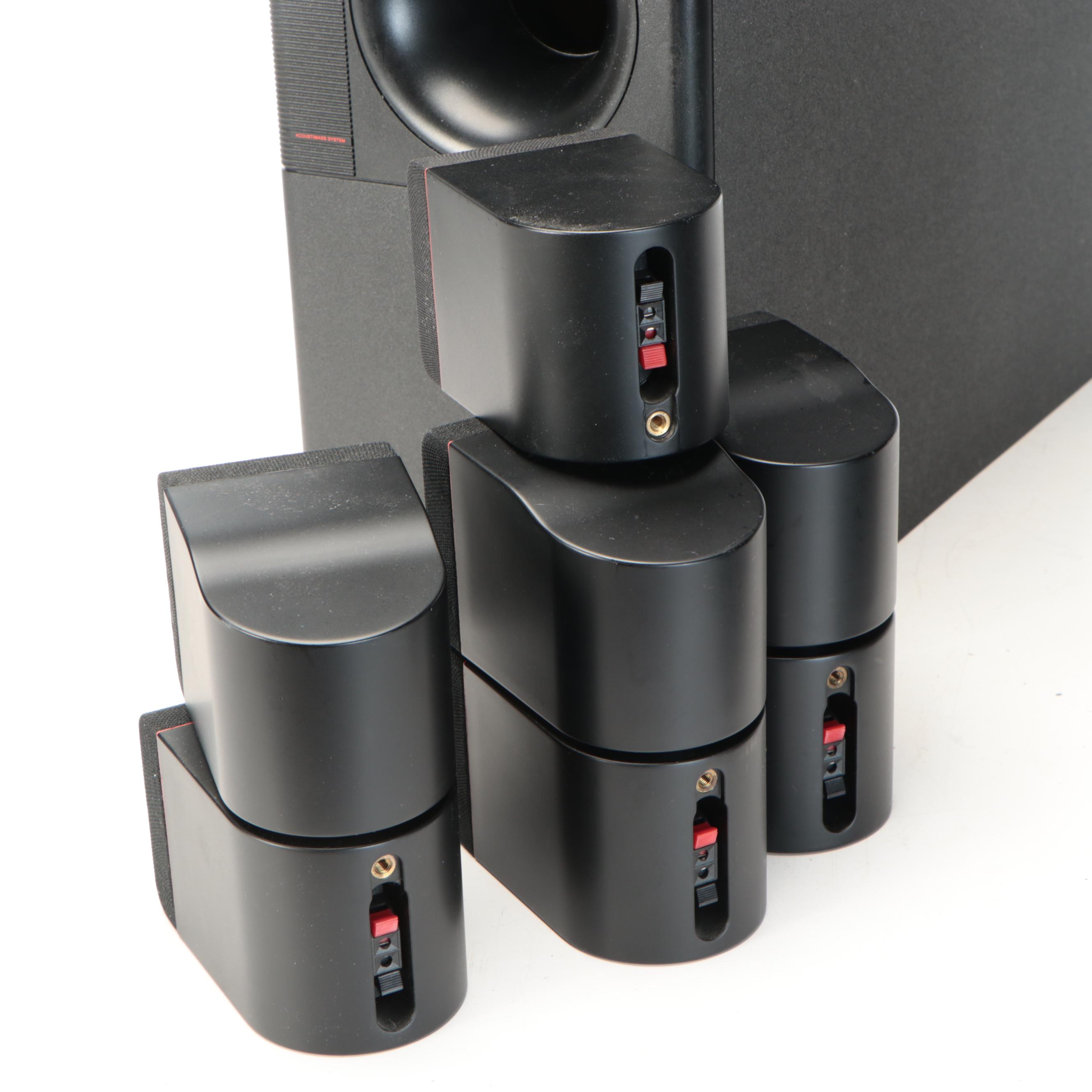 Bose Acoustimas Speakers and Sony Digital Audio/Video Control Center