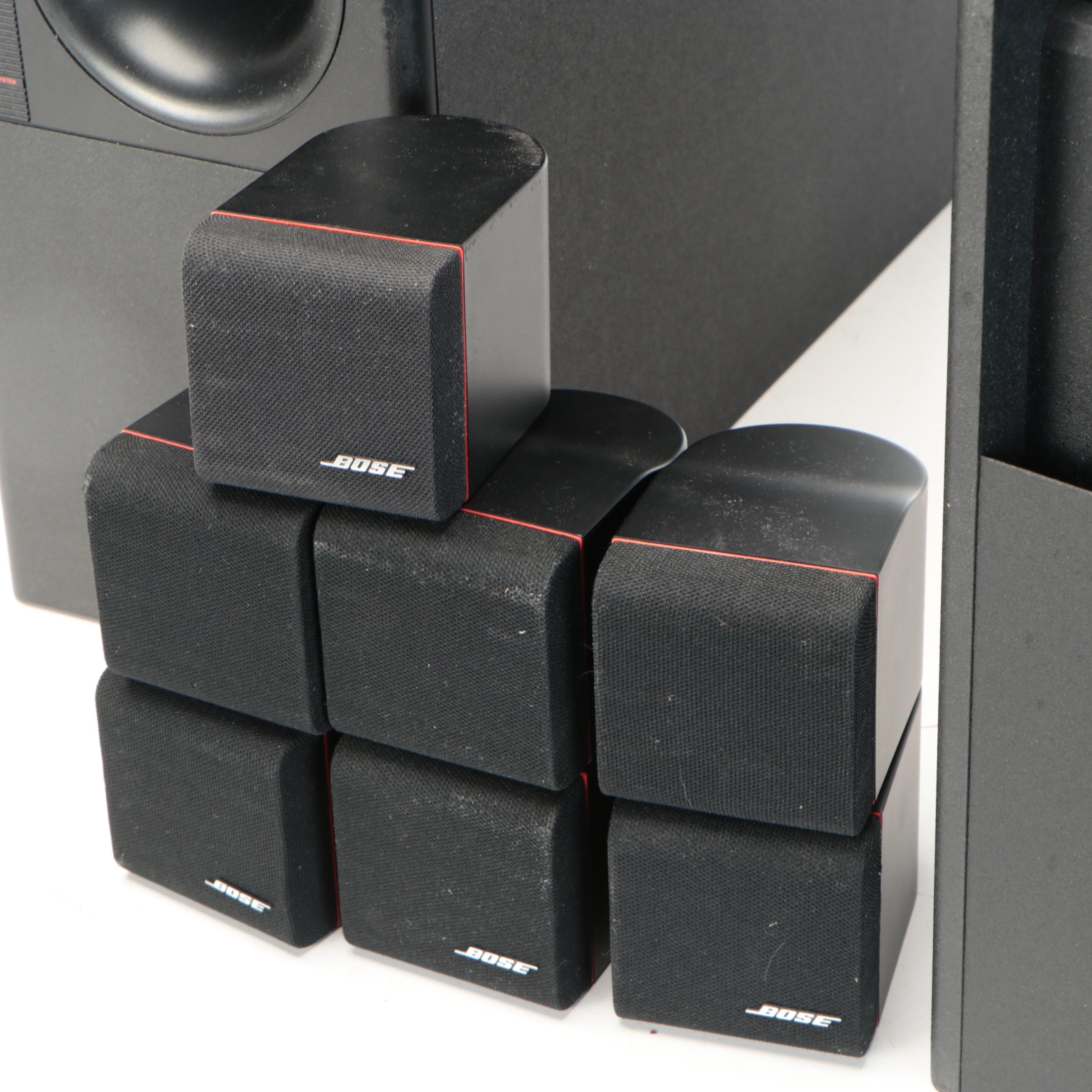 Bose Acoustimas Speakers and Sony Digital Audio/Video Control Center