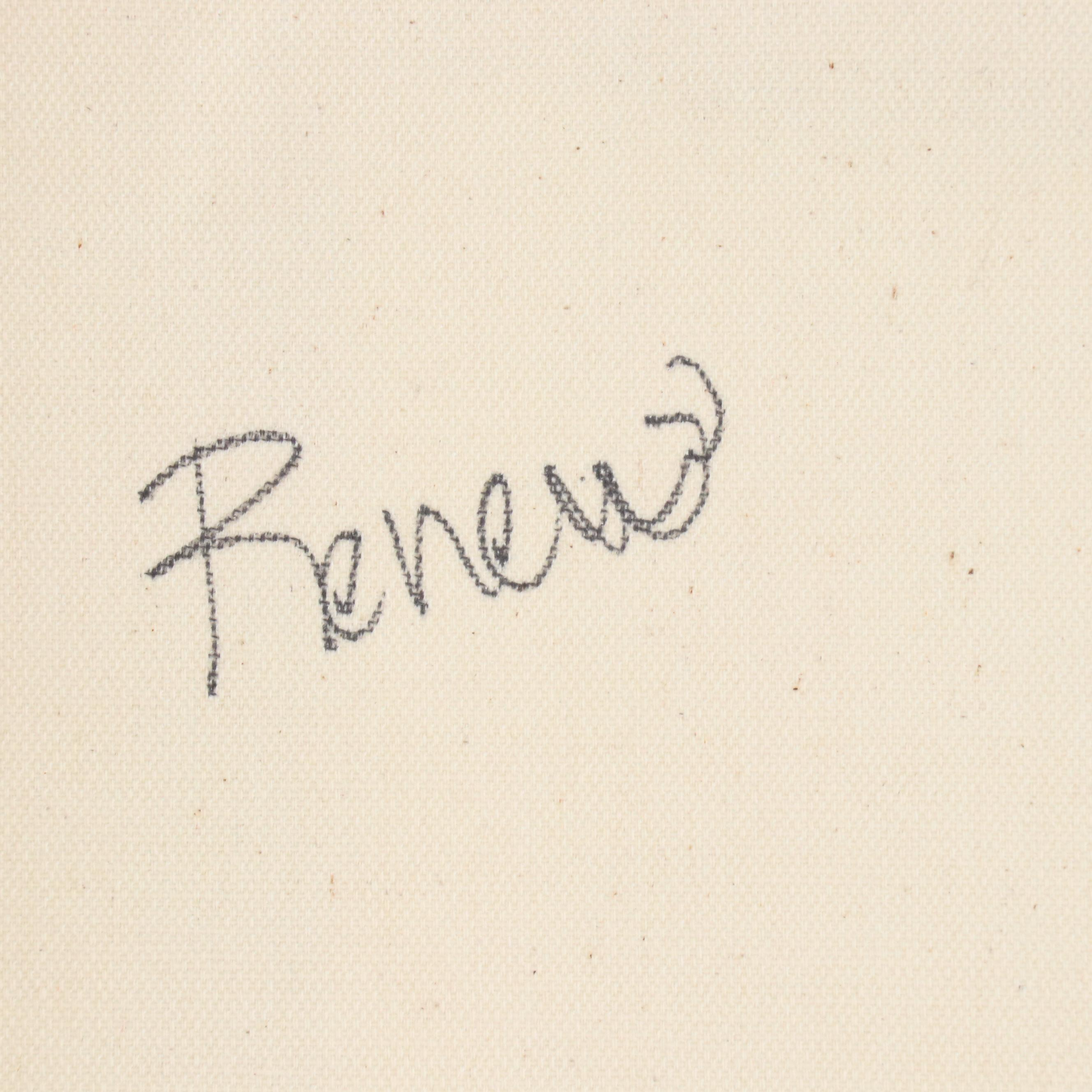 Abstract Dimensional Acrylic Painting "Renew," 21st Century