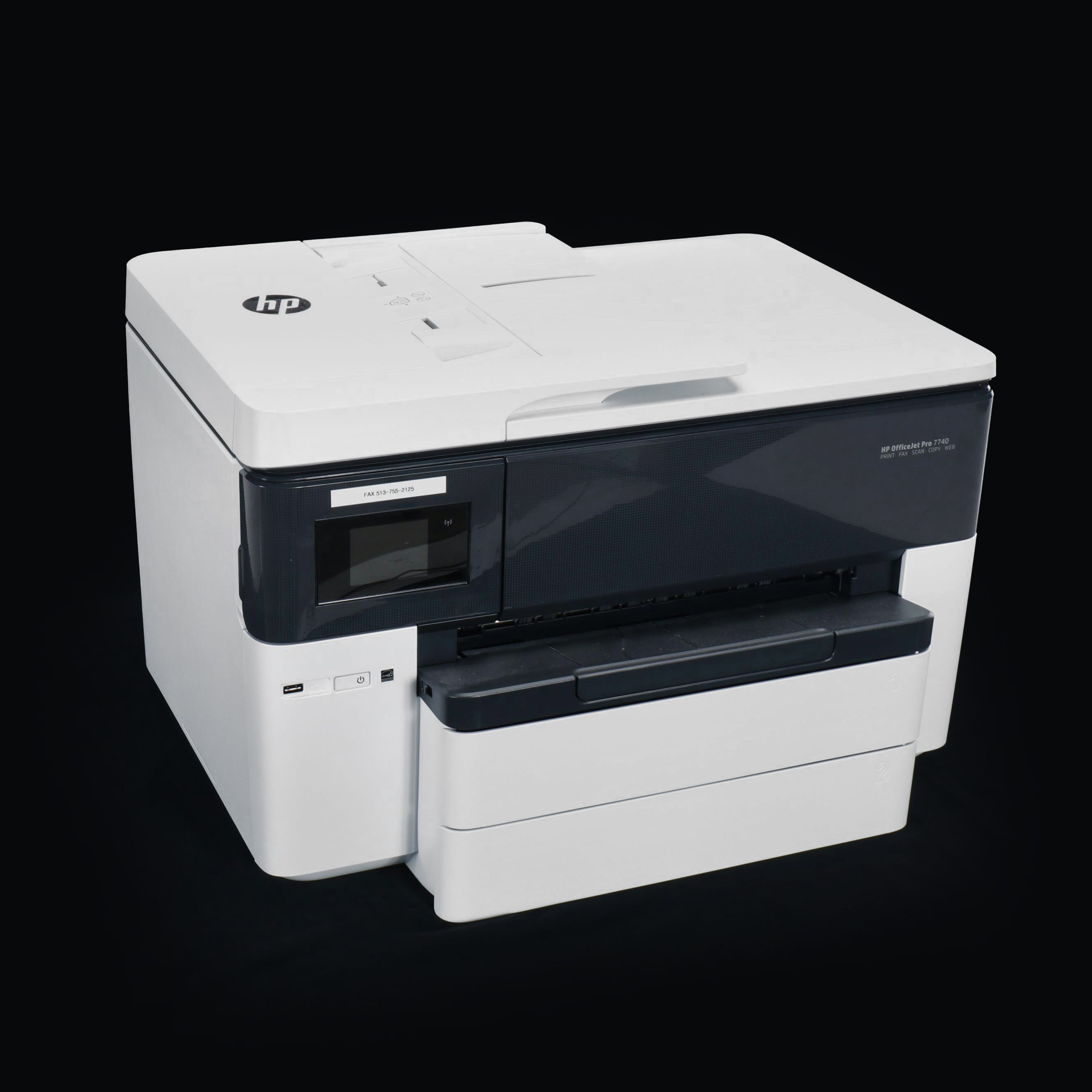 HP OfficeJet Pro 7740 Office Printing Station with Accessories