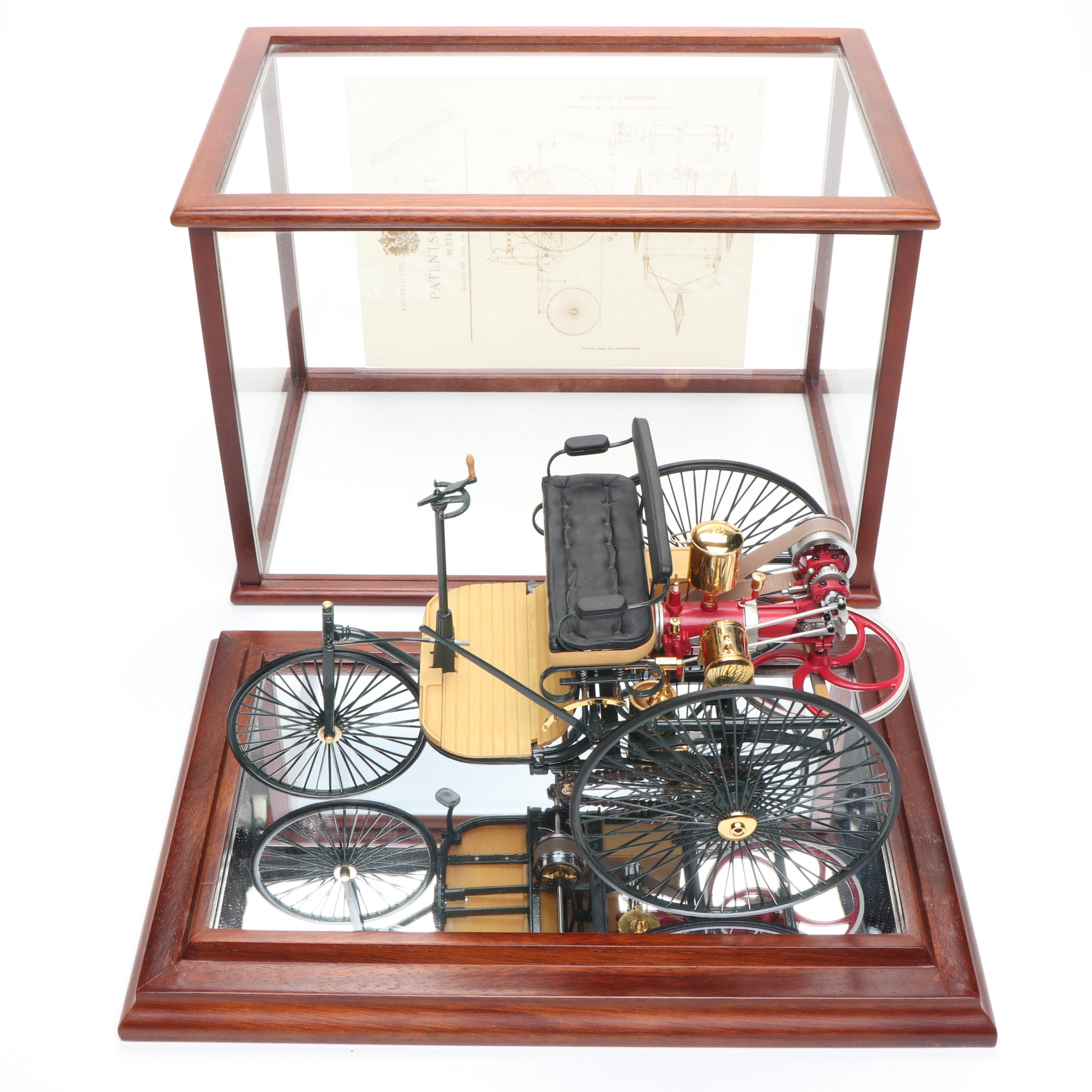 Franklin Mint " 1886 Benz Patent Motorwagen" Model Car