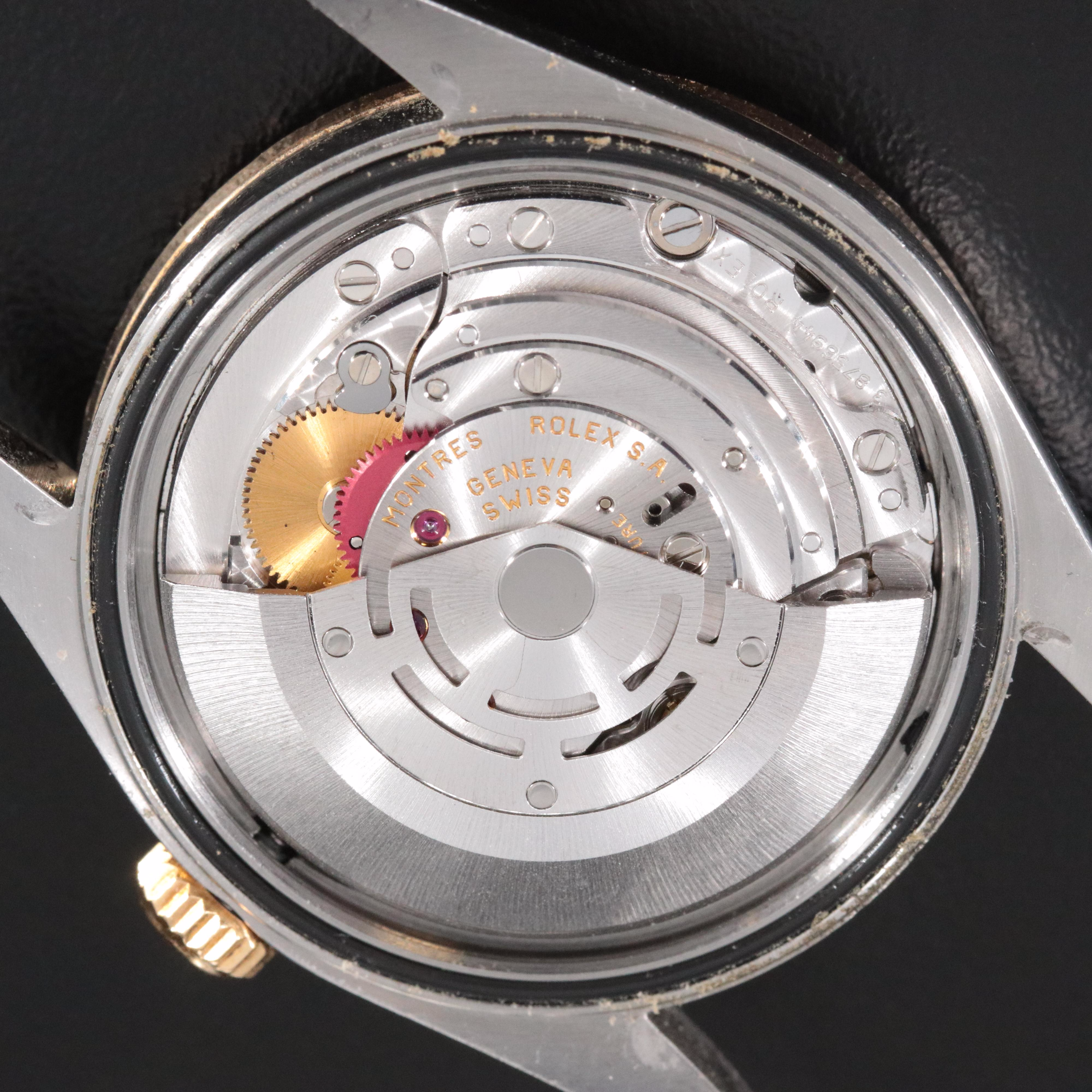 2000 Rolex Datejust 16233 Custom Diamond Watch