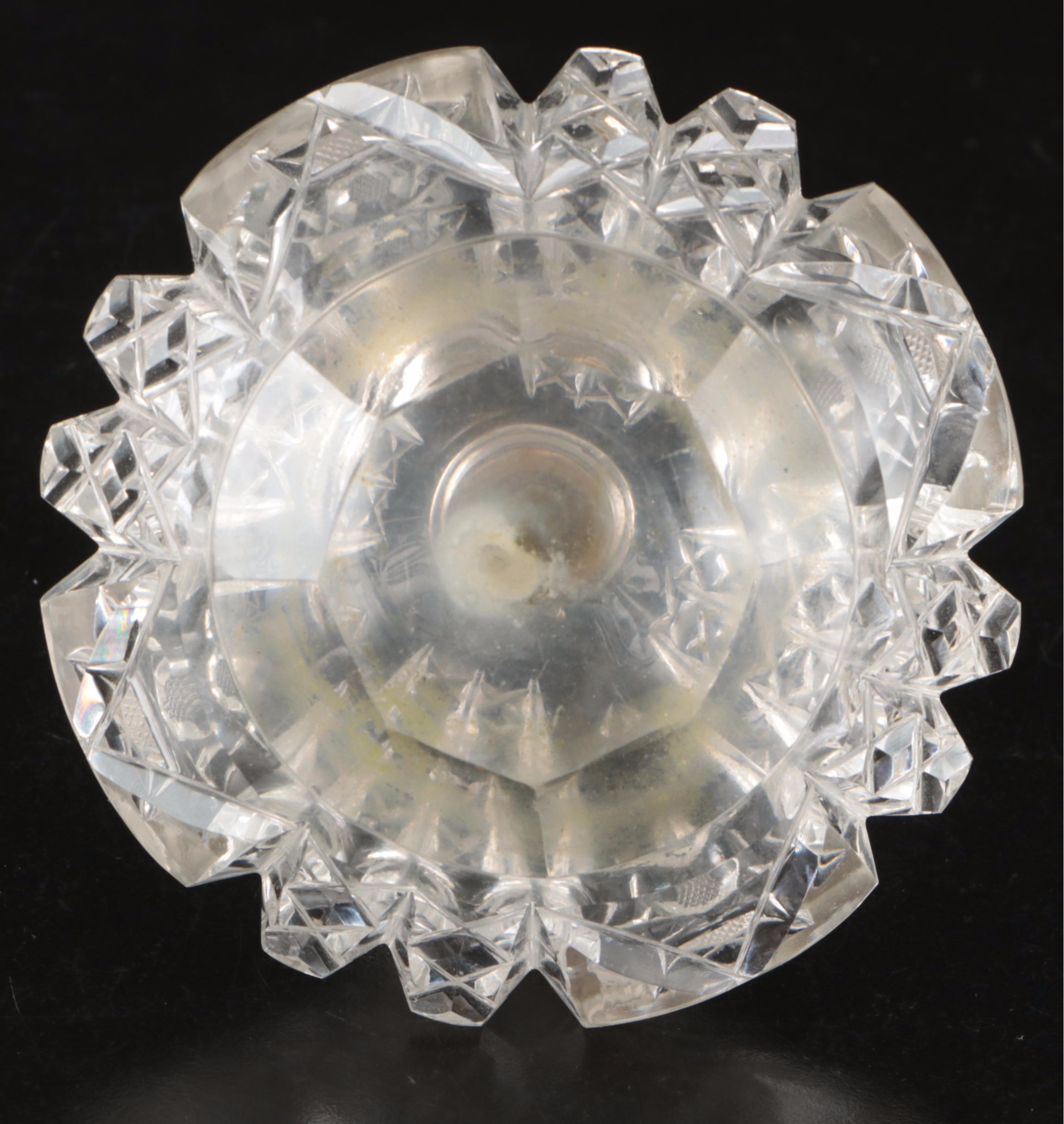 Victorian Style Monogrammed Sterling Hand Mirror with Other Vanity Items