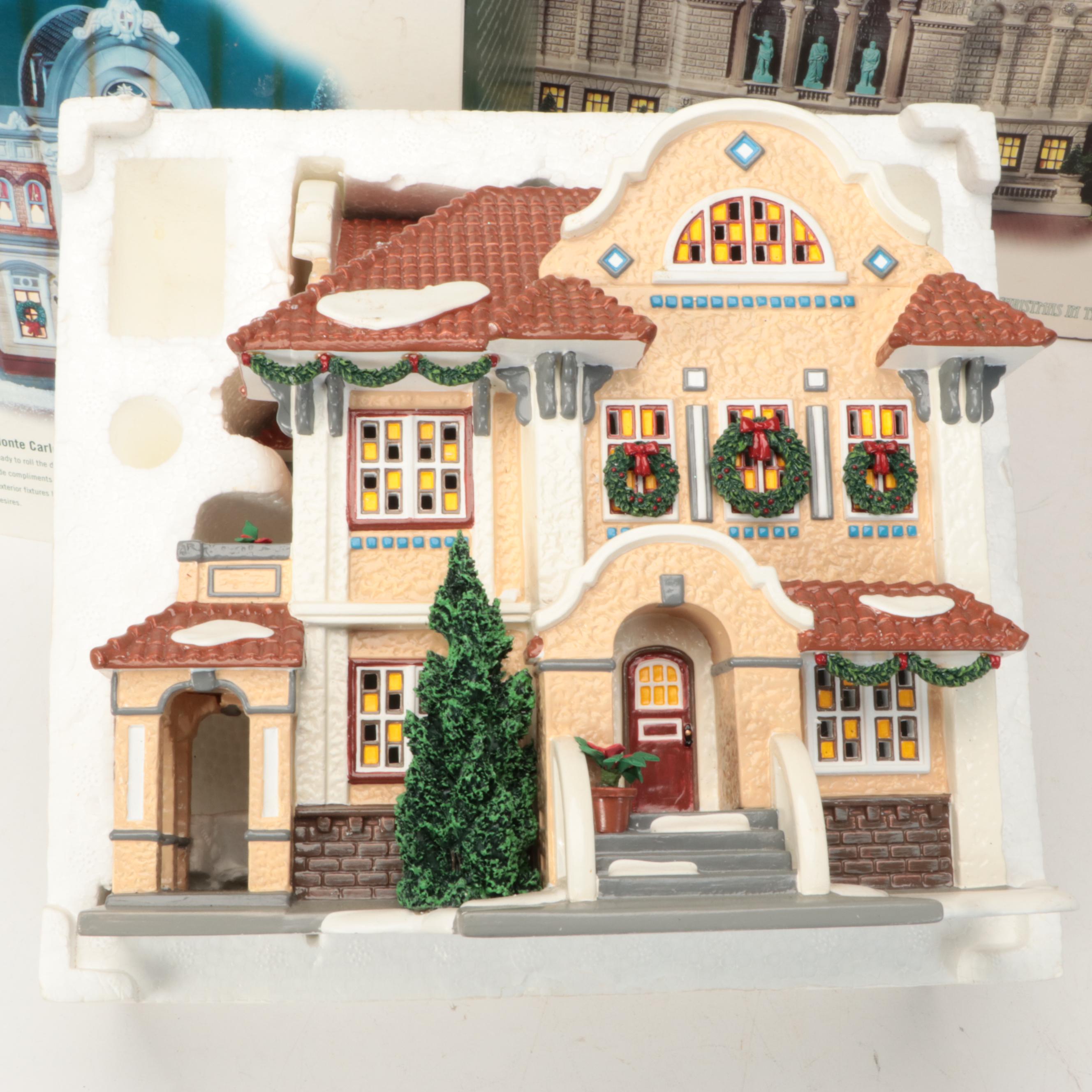Dept.56 "Baltimore Arts Tower" and More Porcelain Christmas Village Décor