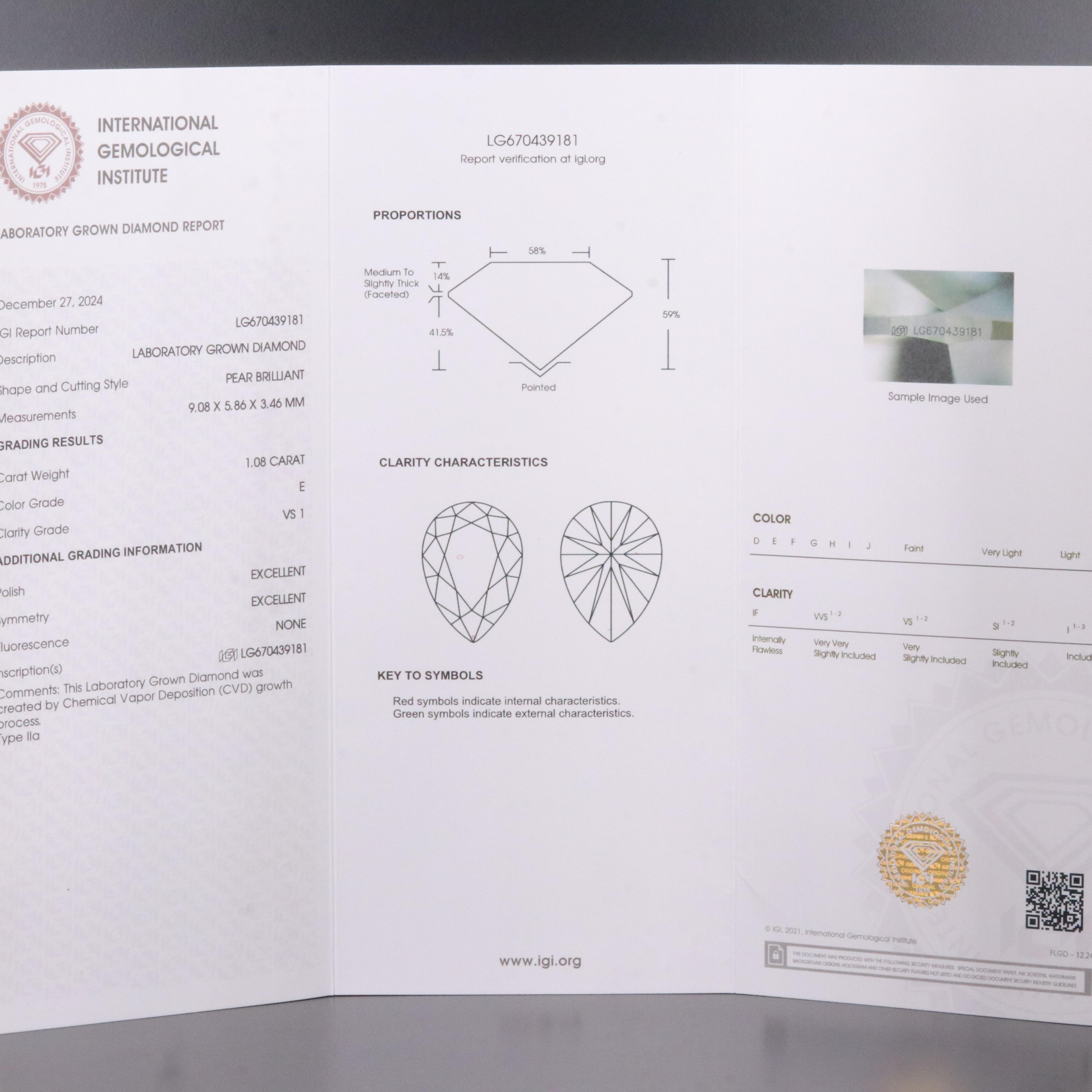 Platinum 2.47 CTW Lab Grown Diamond Toi et Moi Ring with IGI Reports