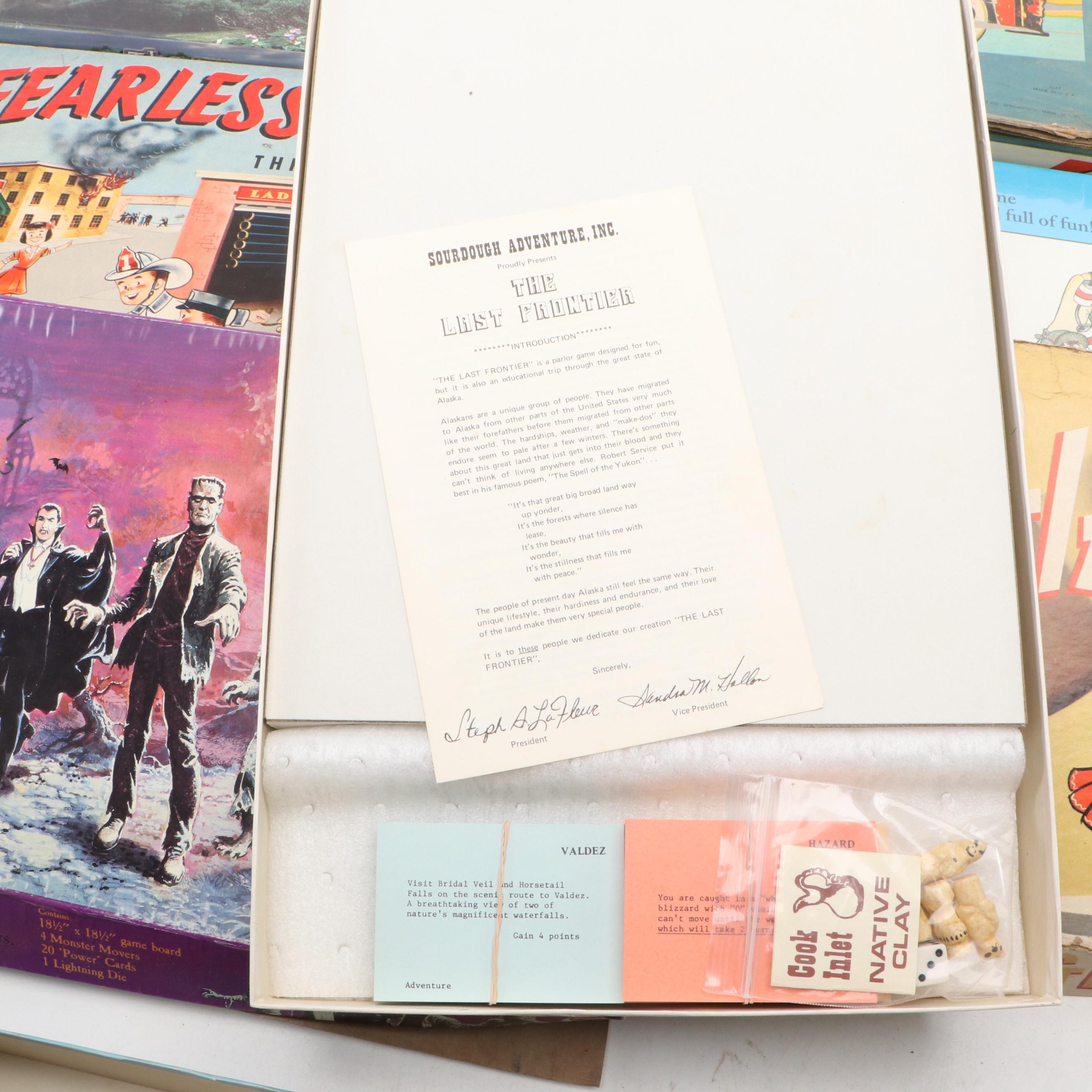 "Giant Steps", "Fearless Fireman", "Monster Madness", and More Board Games