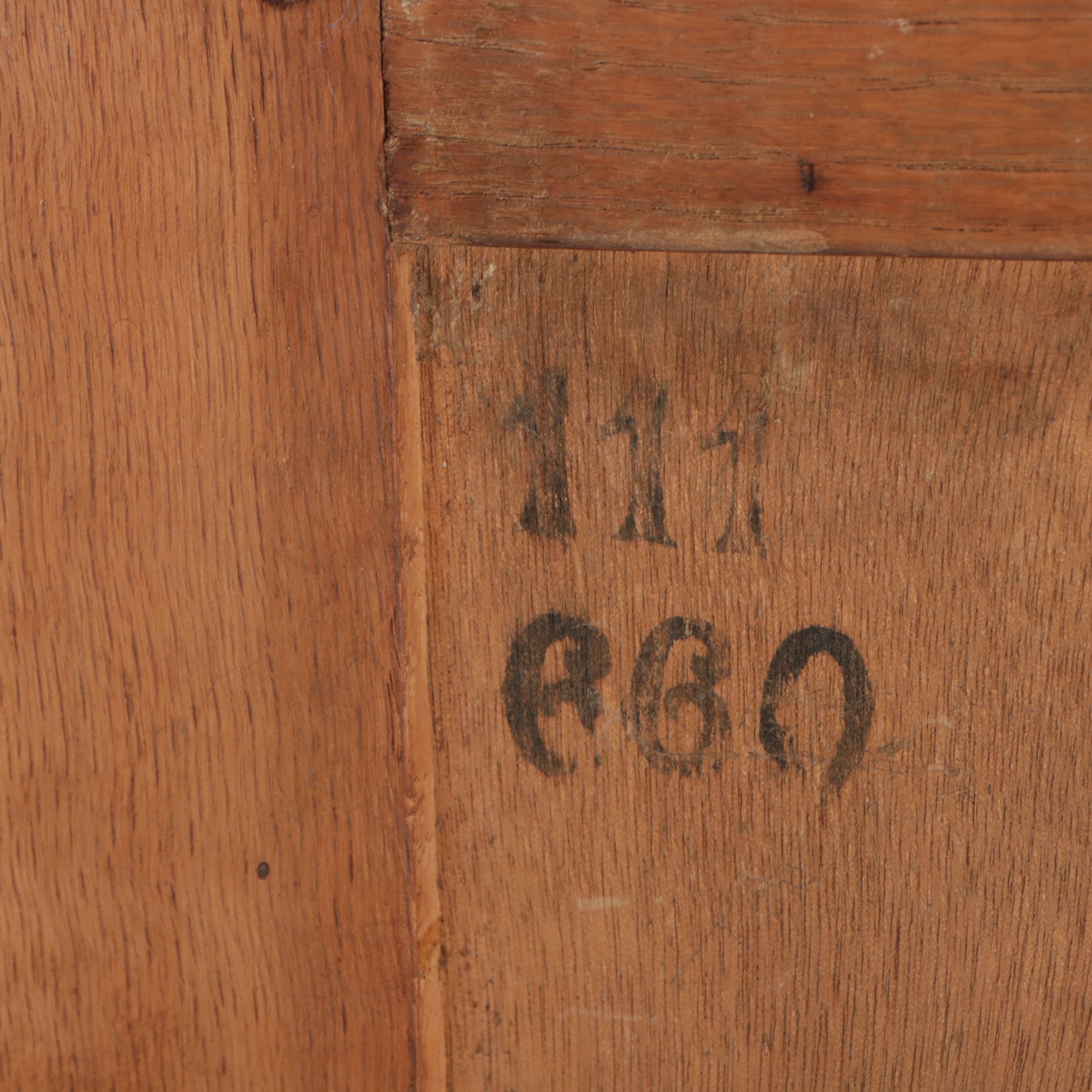 Walnut Marble-Top Washstand, Early to Mid-20th Century