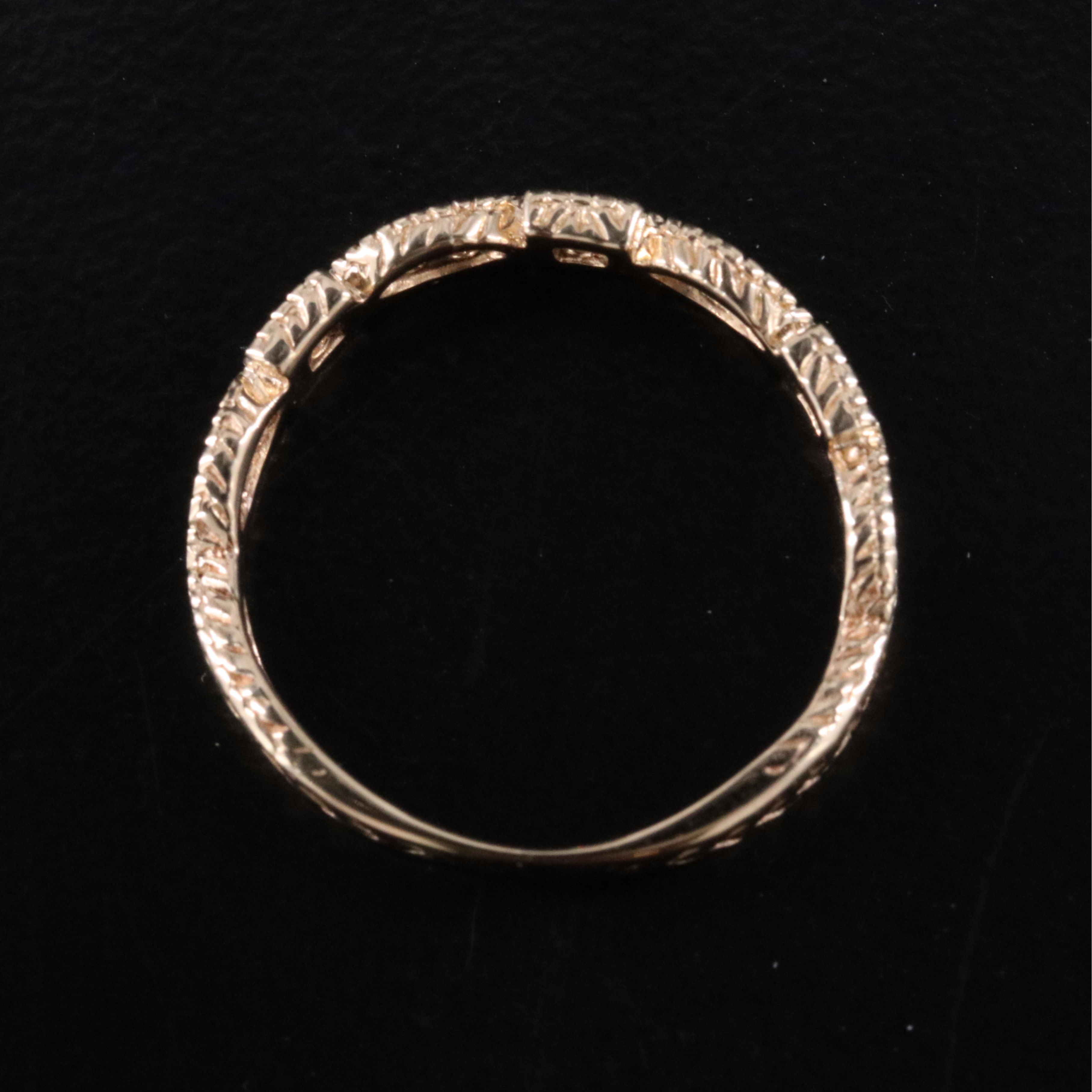 14K 0.12 CTW Diamond Ring