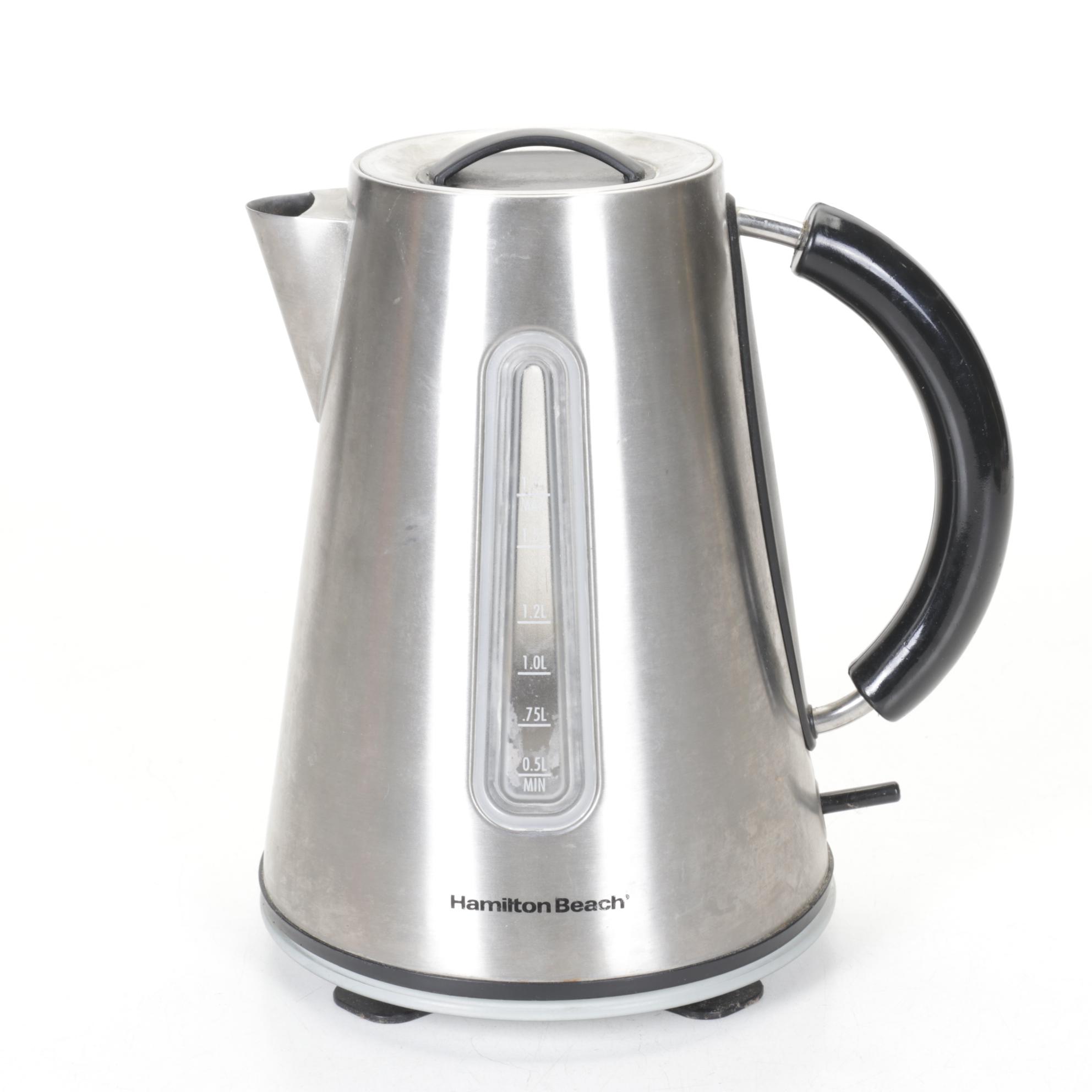 Hamilton Beach Stainless Steel Electric Kettle