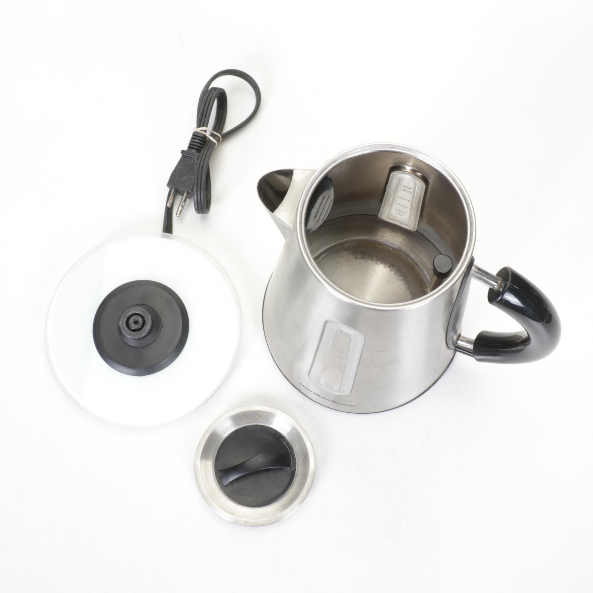 Hamilton Beach Stainless Steel Electric Kettle