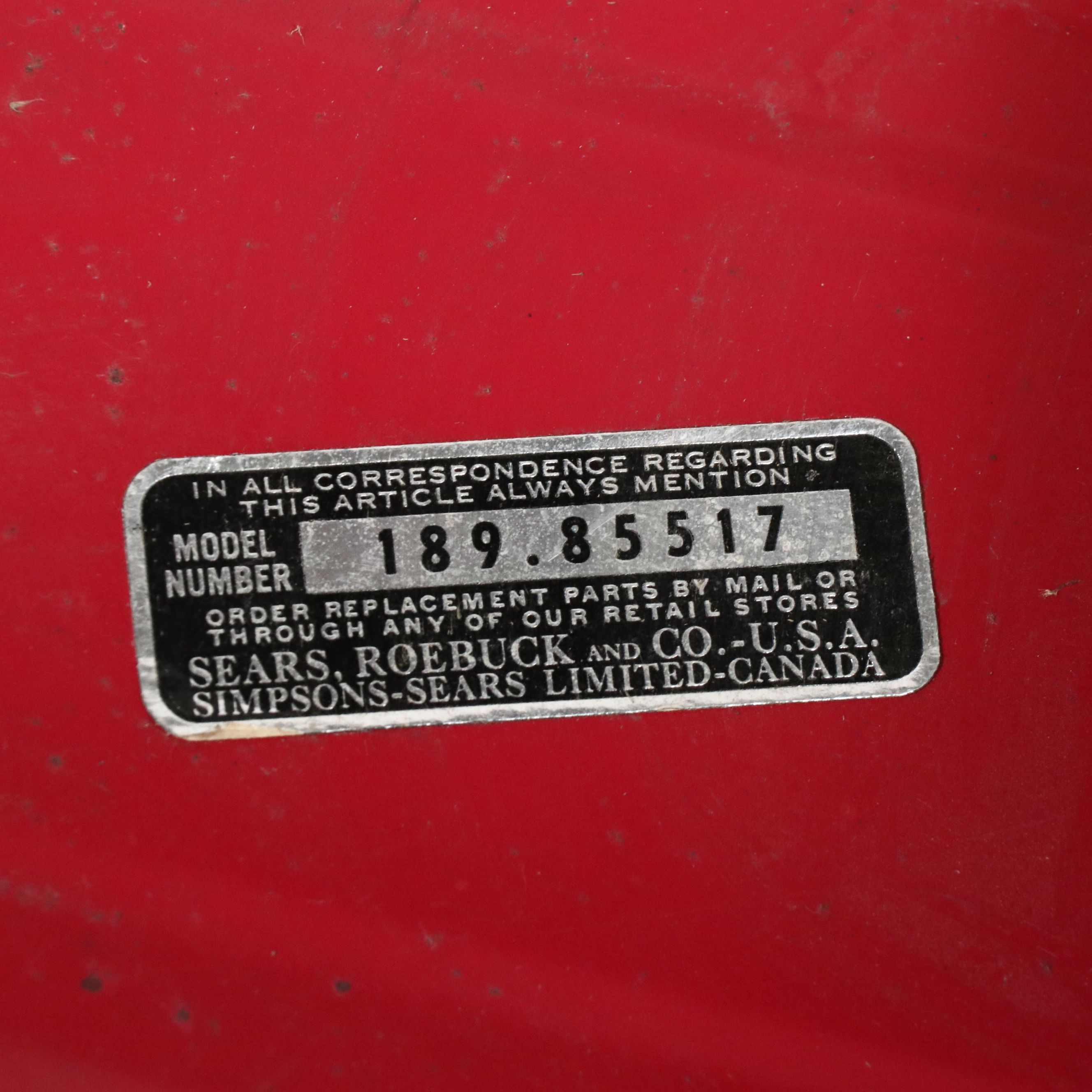 Sears XL-500 Ball Bearing Red Wagon, 1970s