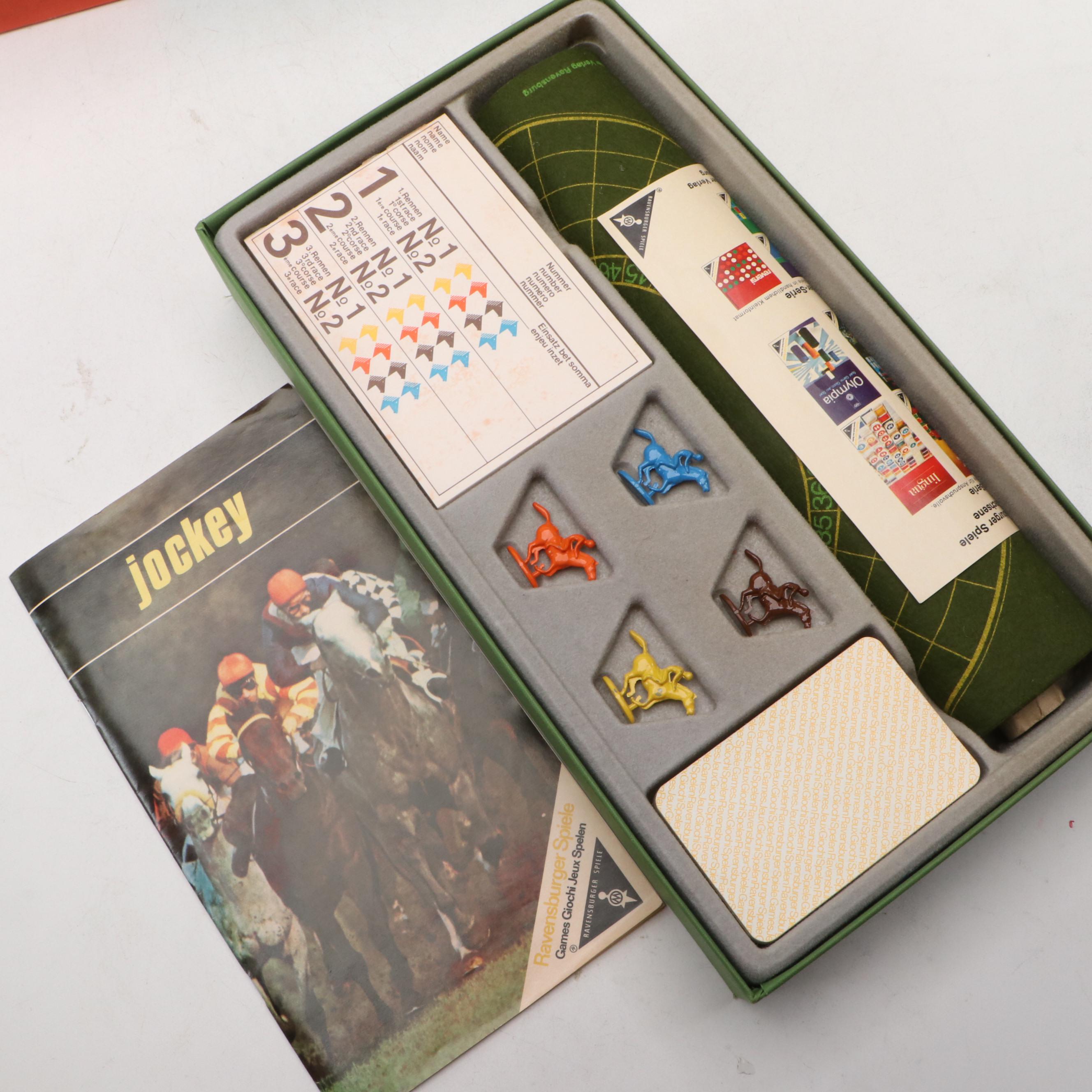 "Horse Maneuver", "High Stakes", "Jockey", & More Equestrian Themed Board Games