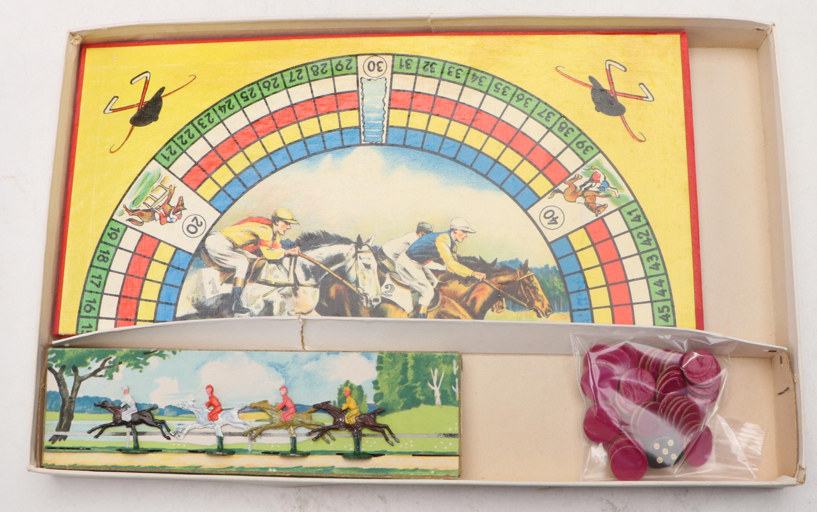 "Horse Maneuver", "High Stakes", "Jockey", & More Equestrian Themed Board Games