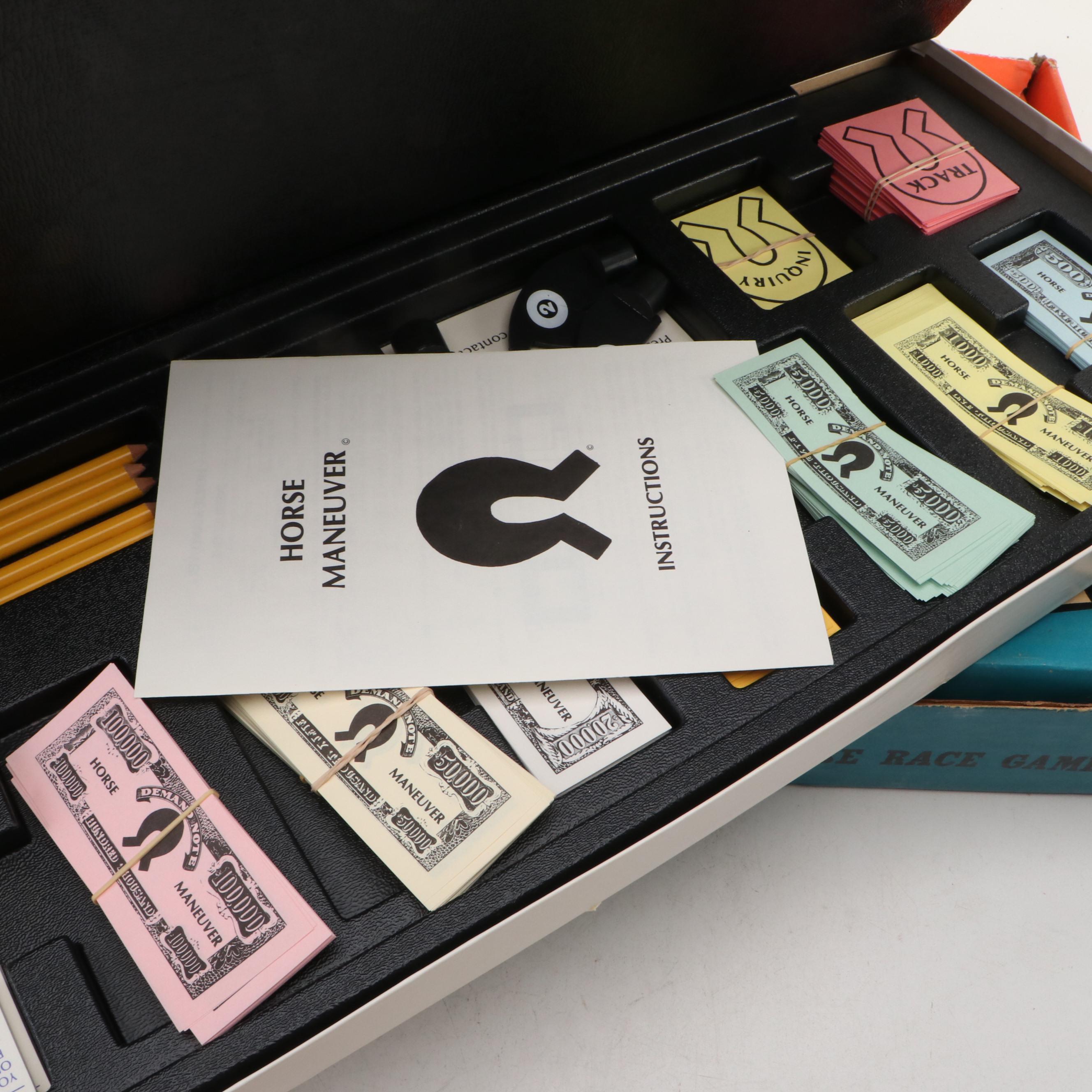 "Horse Maneuver", "High Stakes", "Jockey", & More Equestrian Themed Board Games