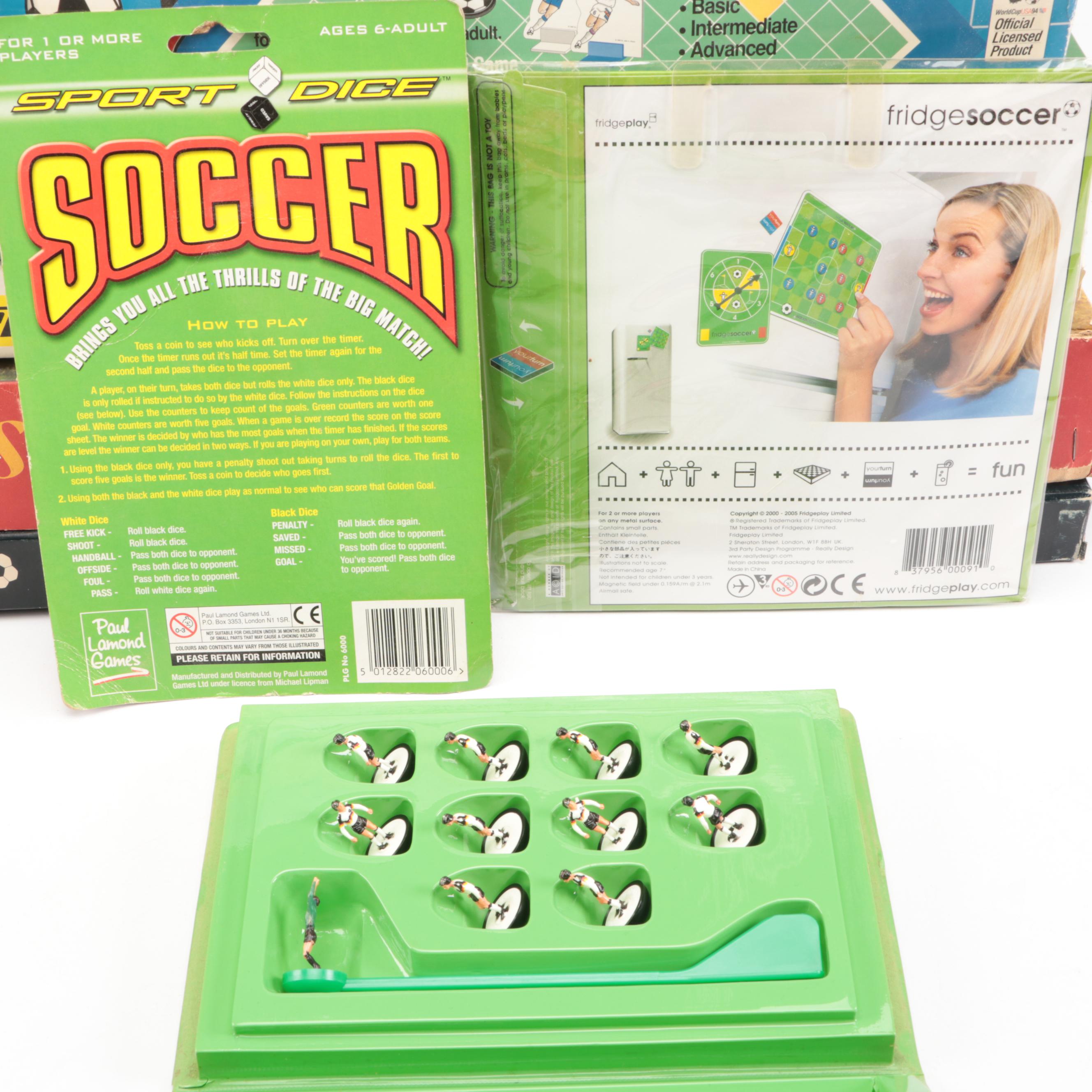 "Kick-Off", "World Cup", "Football Tactics", and More Soccer Themed Board Games