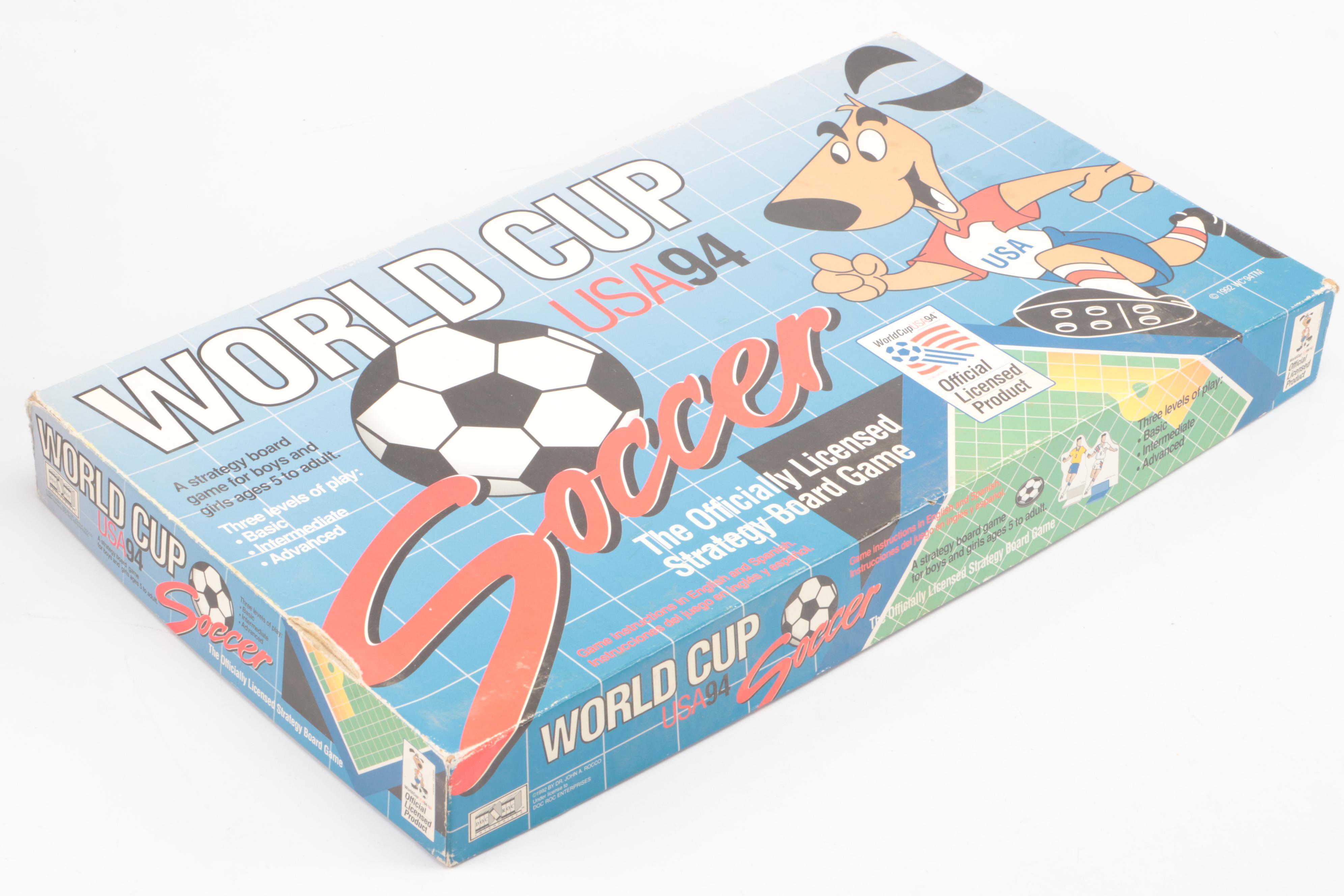 "Kick-Off", "World Cup", "Football Tactics", and More Soccer Themed Board Games