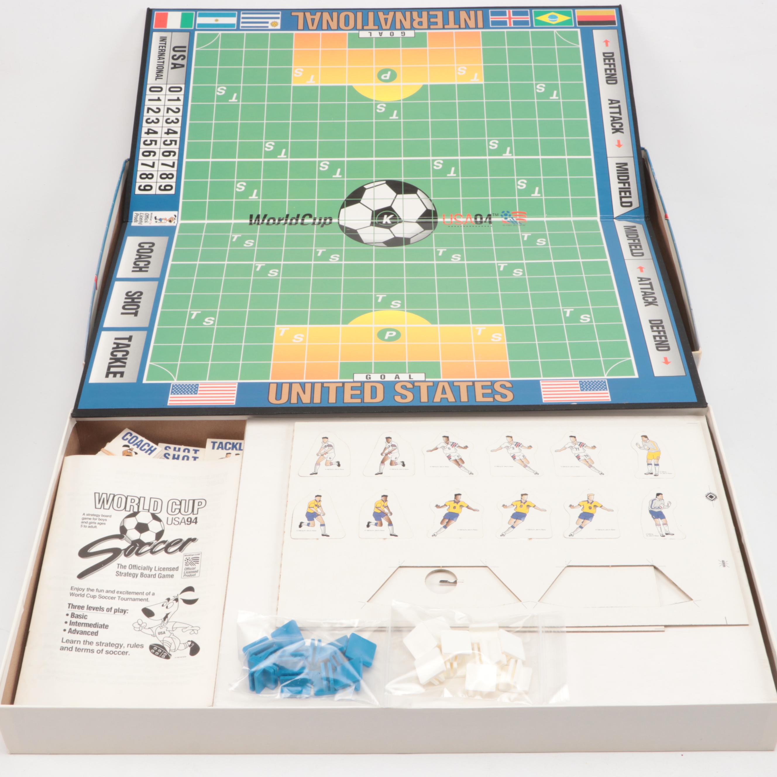 "Kick-Off", "World Cup", "Football Tactics", and More Soccer Themed Board Games