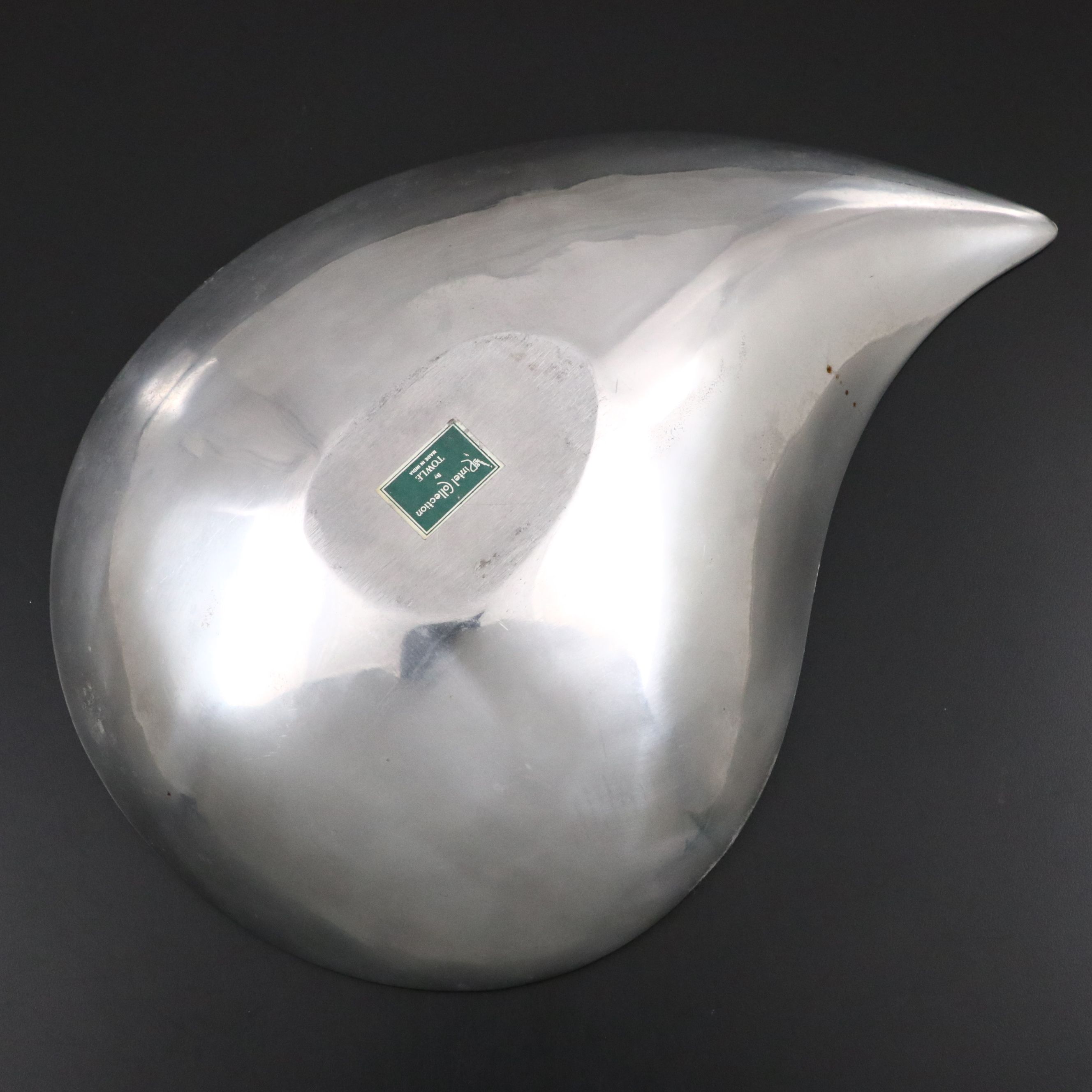 Towle Pintel Collection Teardrop Aluminum Bowl